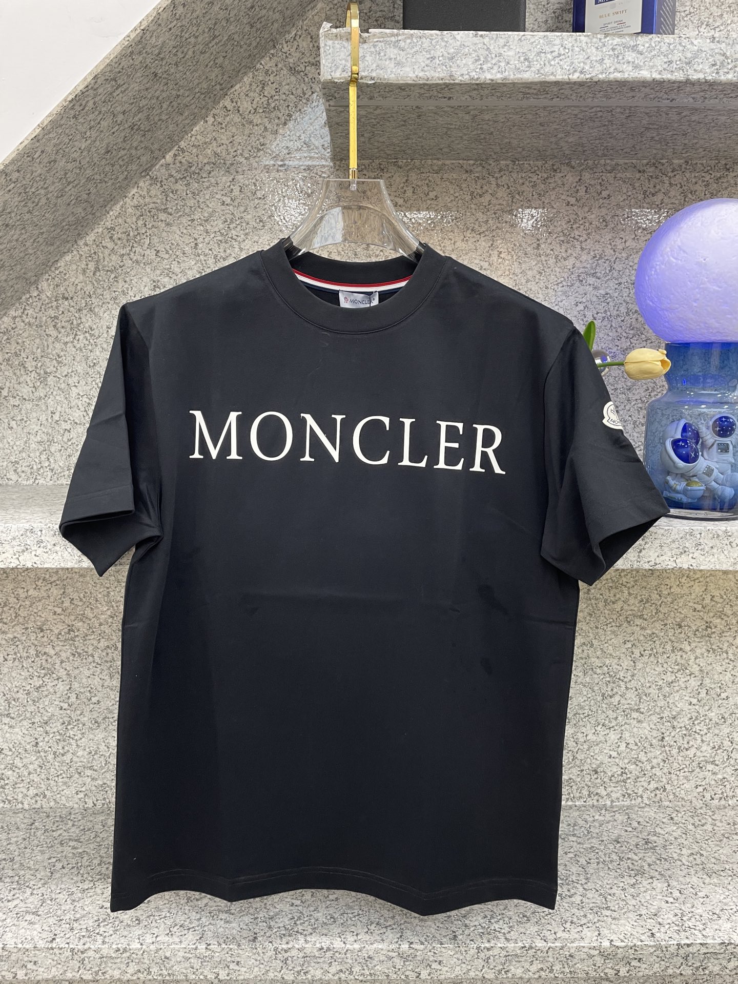 MC盟扣莱  短袖圆领T恤服装,男 2