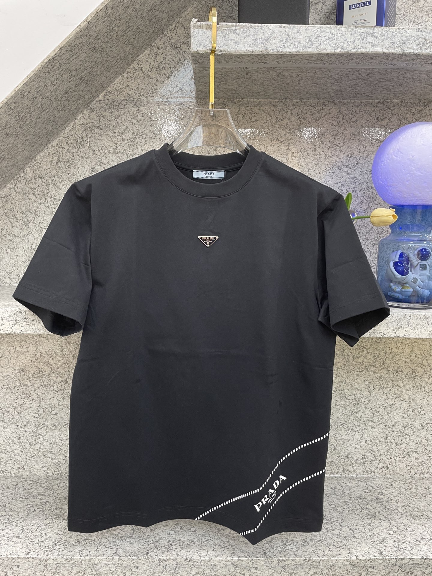 PRAD  短袖圆领T恤服装,男 2