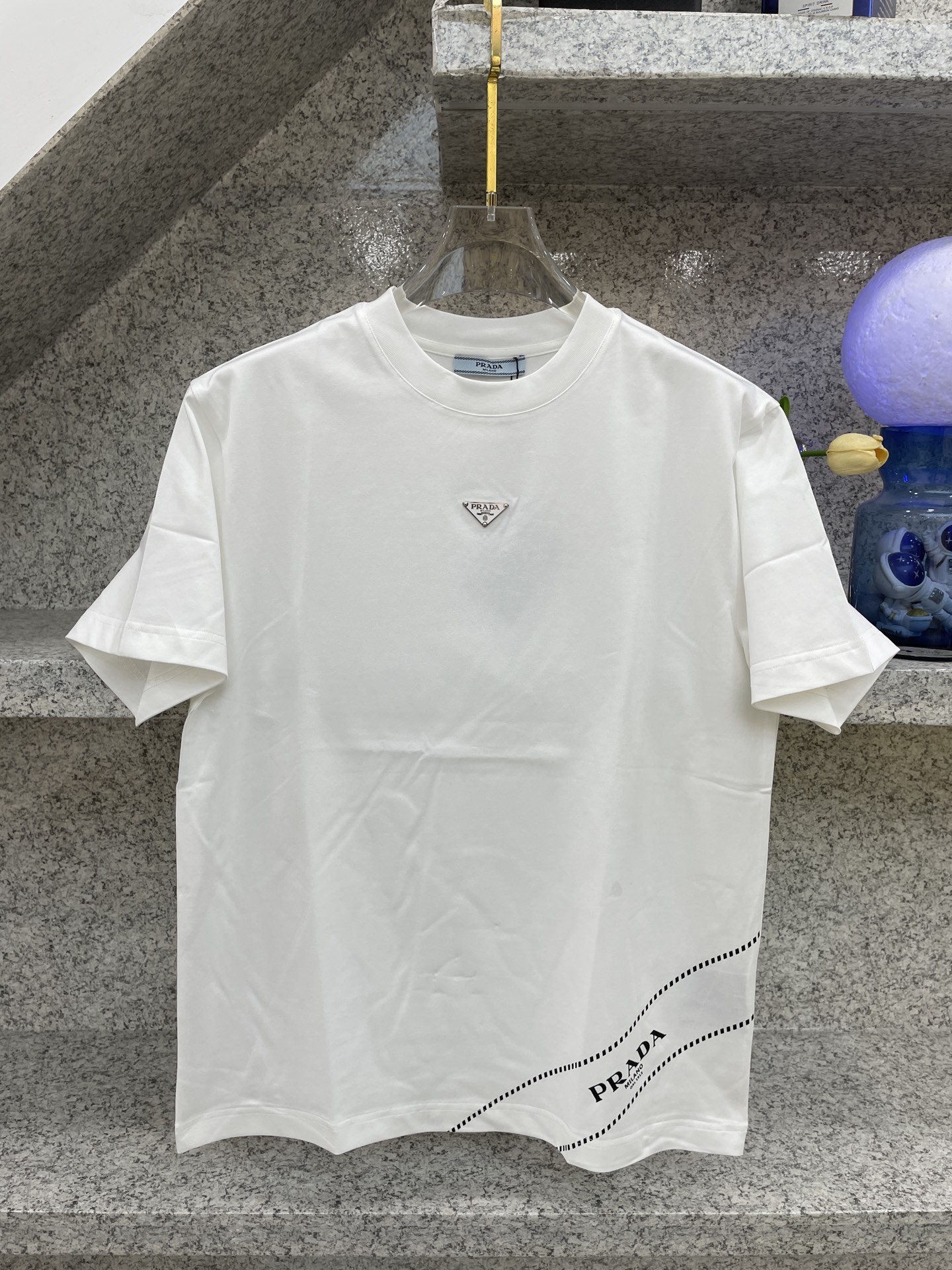 PRAD  短袖圆领T恤服装,男 3