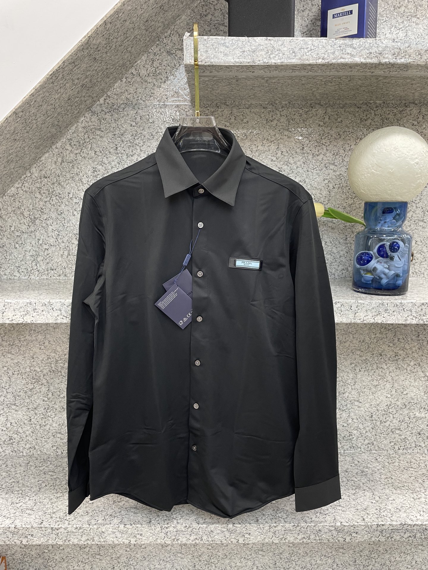   【PRAD】普拉哒🦉25//ss 全年常穿衬衣🆕高货🅰️精致官网细节专柜热卖款衬衫 立挺亲肤有光泽 