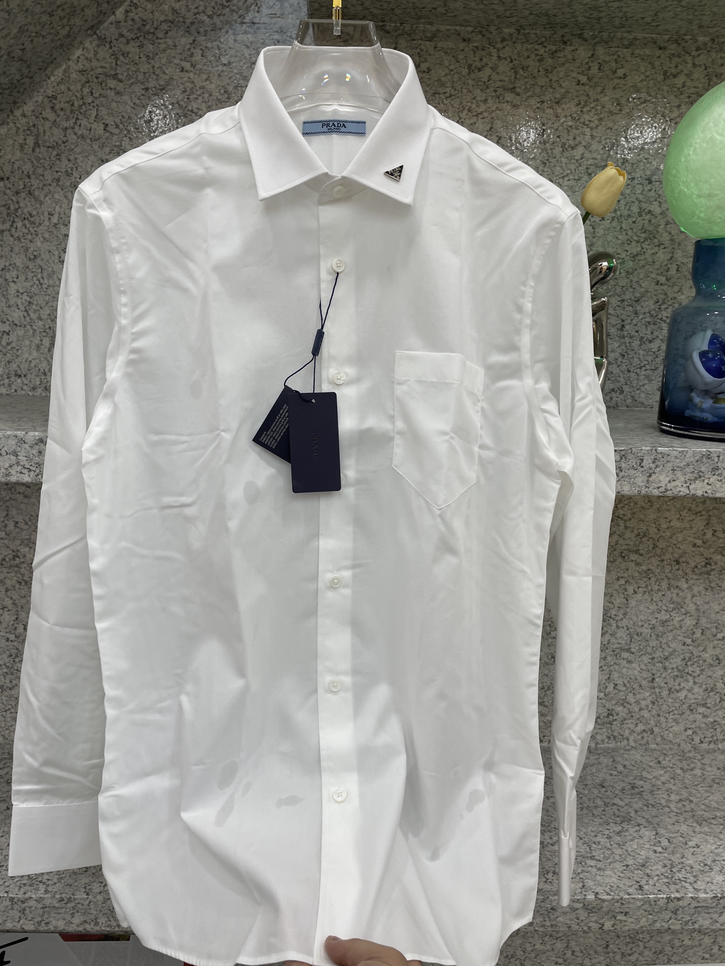   【PRAD】普拉哒🦉25//ss 全年常穿衬衣🆕高货🅰️精致官网细节专柜热卖款衬衫 立挺亲肤有光泽 