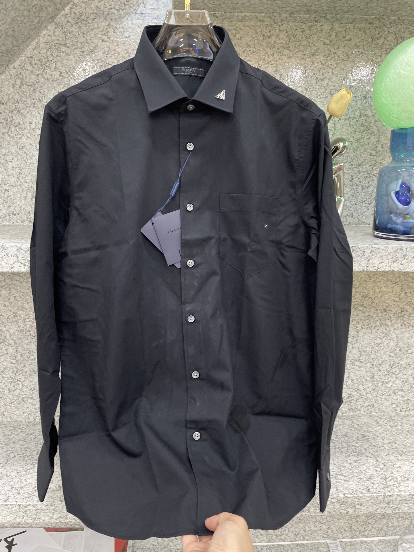   【PRAD】普拉哒🦉25//ss 全年常穿衬衣🆕高货🅰️精致官网细节专柜热卖款衬衫 立挺亲肤有光泽 