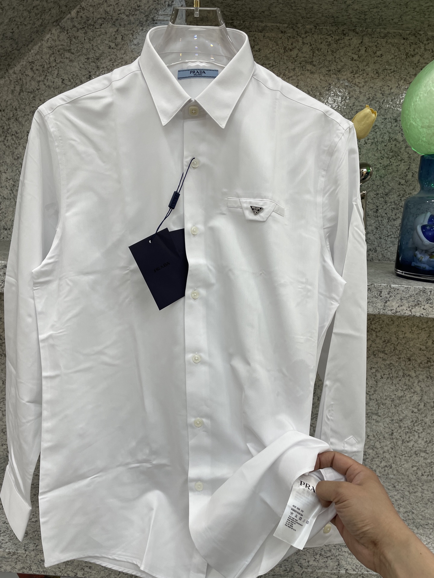   【PRAD】普拉哒🦉25//ss 全年常穿衬衣🆕高货🅰️精致官网细节专柜热卖款衬衫 立挺亲肤有光泽 