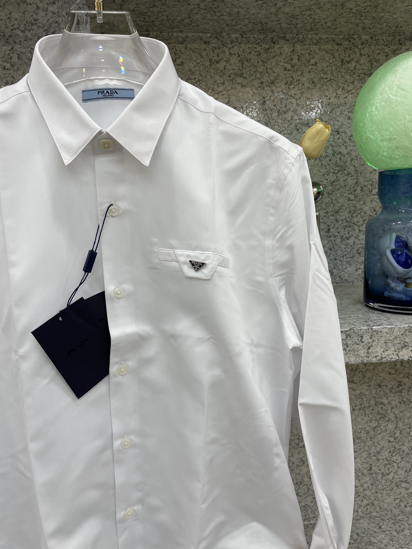   【PRAD】普拉哒🦉25//ss 全年常穿衬衣🆕高货🅰️精致官网细节专柜热卖款衬衫 立挺亲肤有光泽 