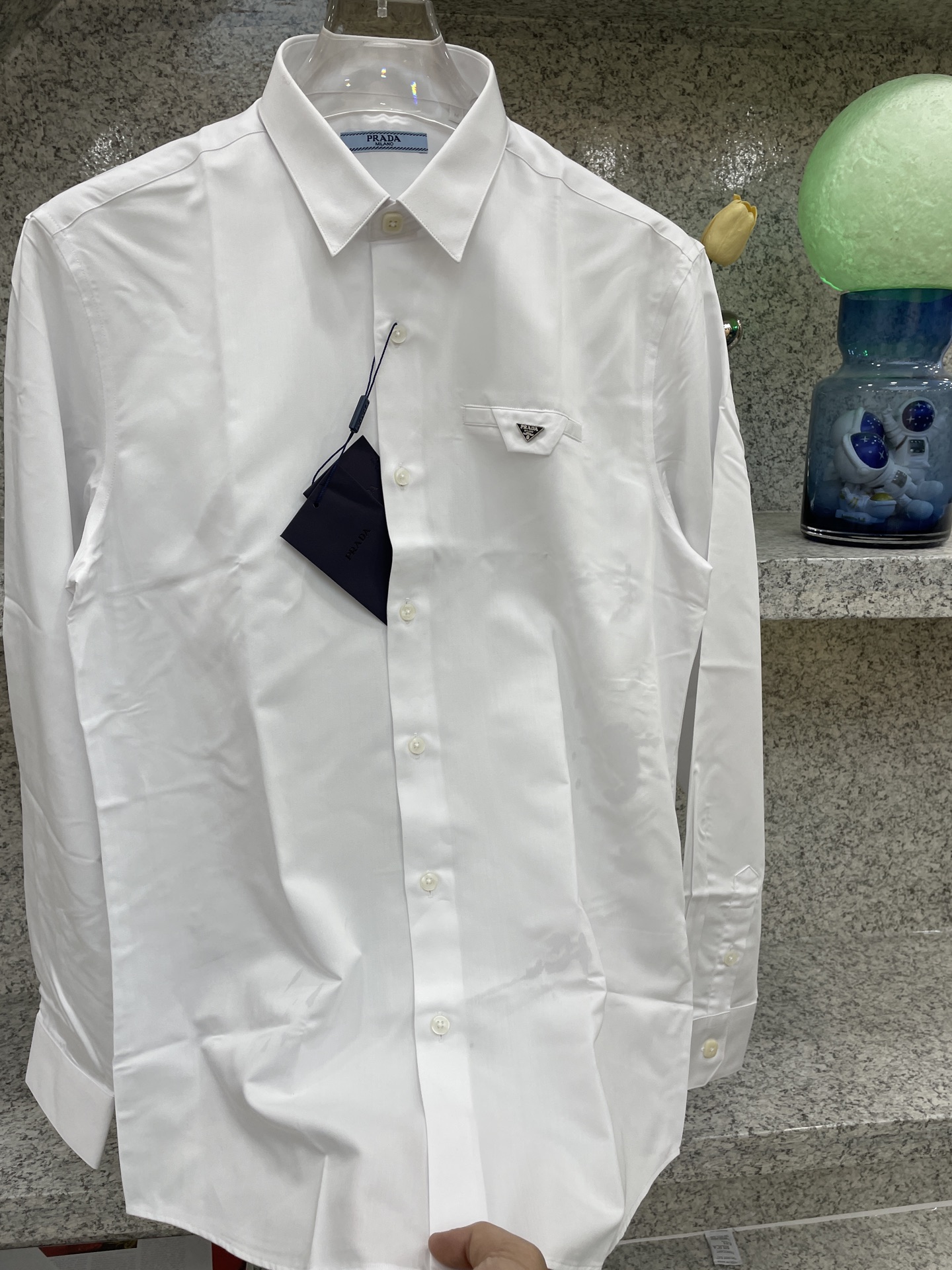  【PRAD】普拉哒🦉25//ss 全年常穿衬衣🆕高货🅰️精致官网细节专柜热卖款衬衫 立挺亲肤有光泽 