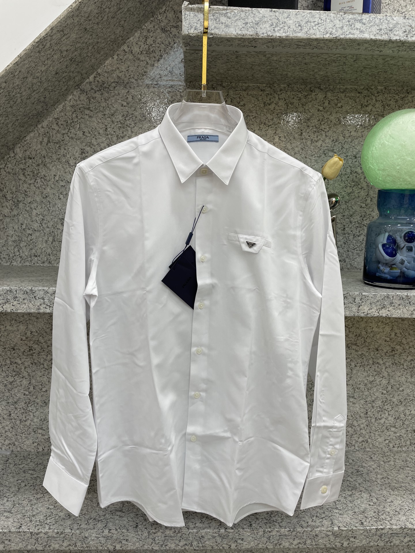   【PRAD】普拉哒🦉25//ss 全年常穿衬衣🆕高货🅰️精致官网细节专柜热卖款衬衫 立挺亲肤有光泽 