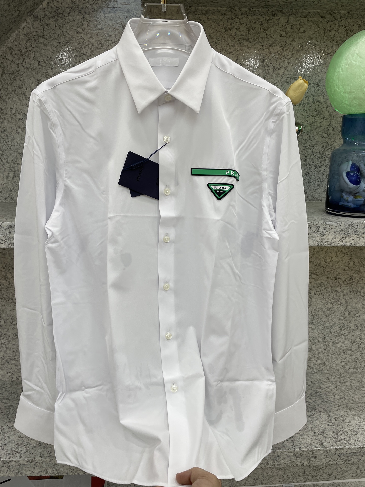   【PRAD】普拉哒🦉25//ss 全年常穿衬衣🆕高货🅰️精致官网细节专柜热卖款衬衫 立挺亲肤有光泽 