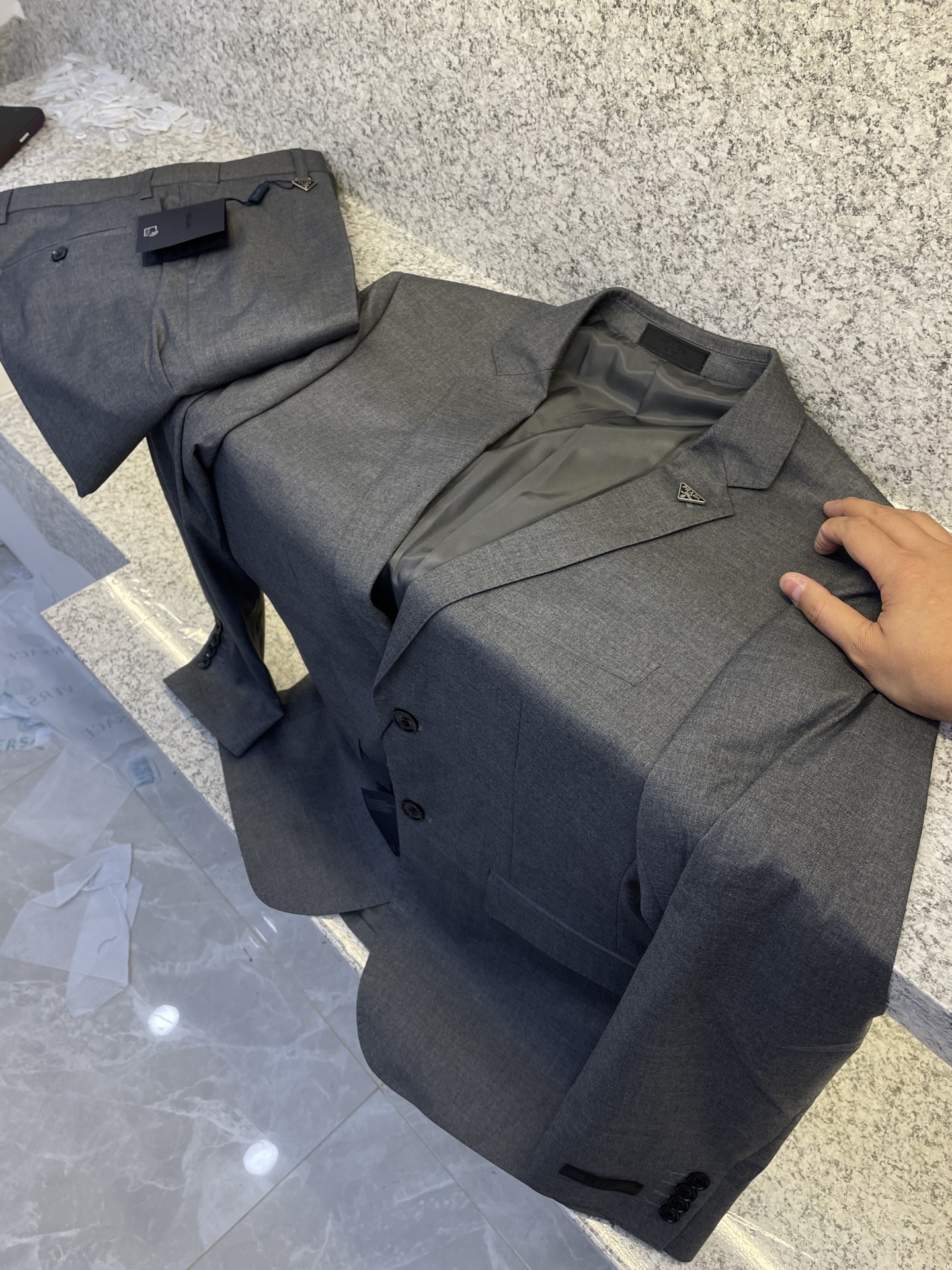Prada Classic Tailored Suit - Comprehensive