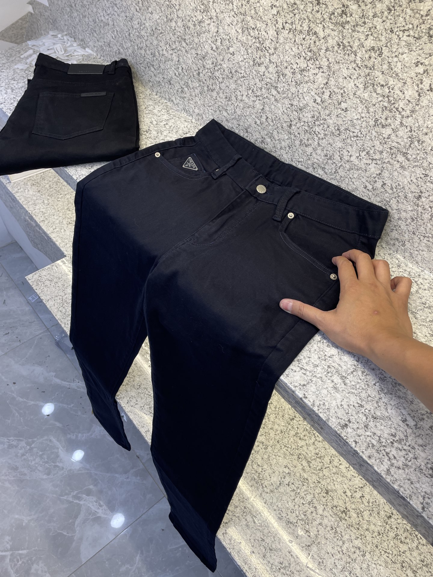 PD双色 黑蓝两色牛仔 👖一直稳定好卖👖常期有卖✅
