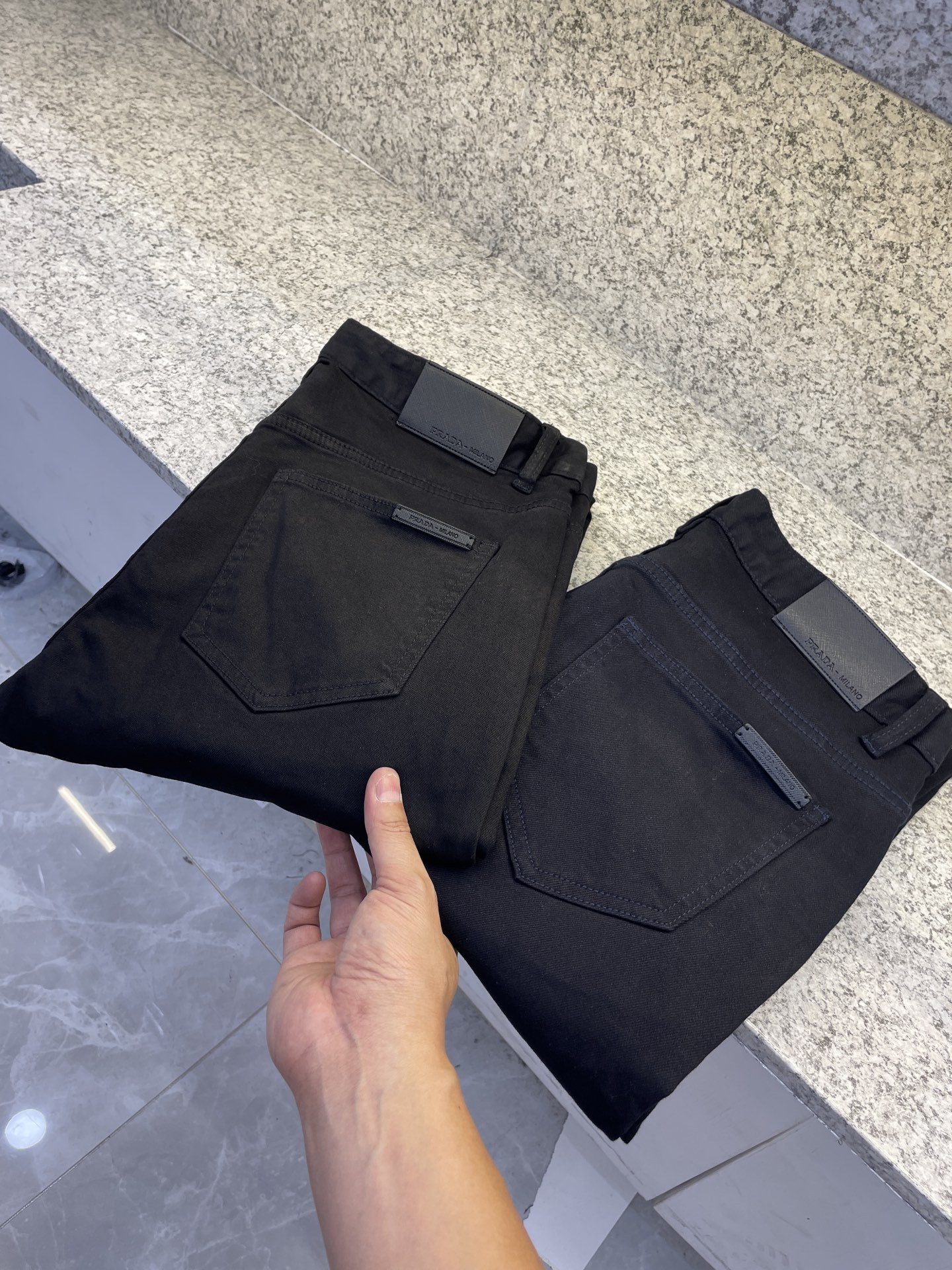 PD双色 黑蓝两色牛仔 👖一直稳定好卖👖常期有卖✅