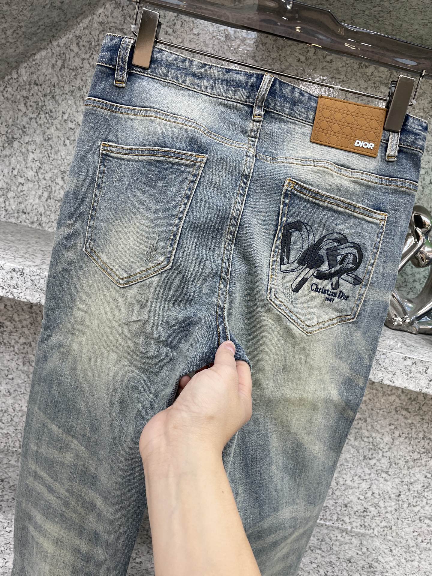 DROI迪澳🔈春夏26🆕新品美赞牛仔裤🔈微弹力臻选上等面料🔈新元素刺绣 爆赞款 帅气柔软亲肤面料 奢华头