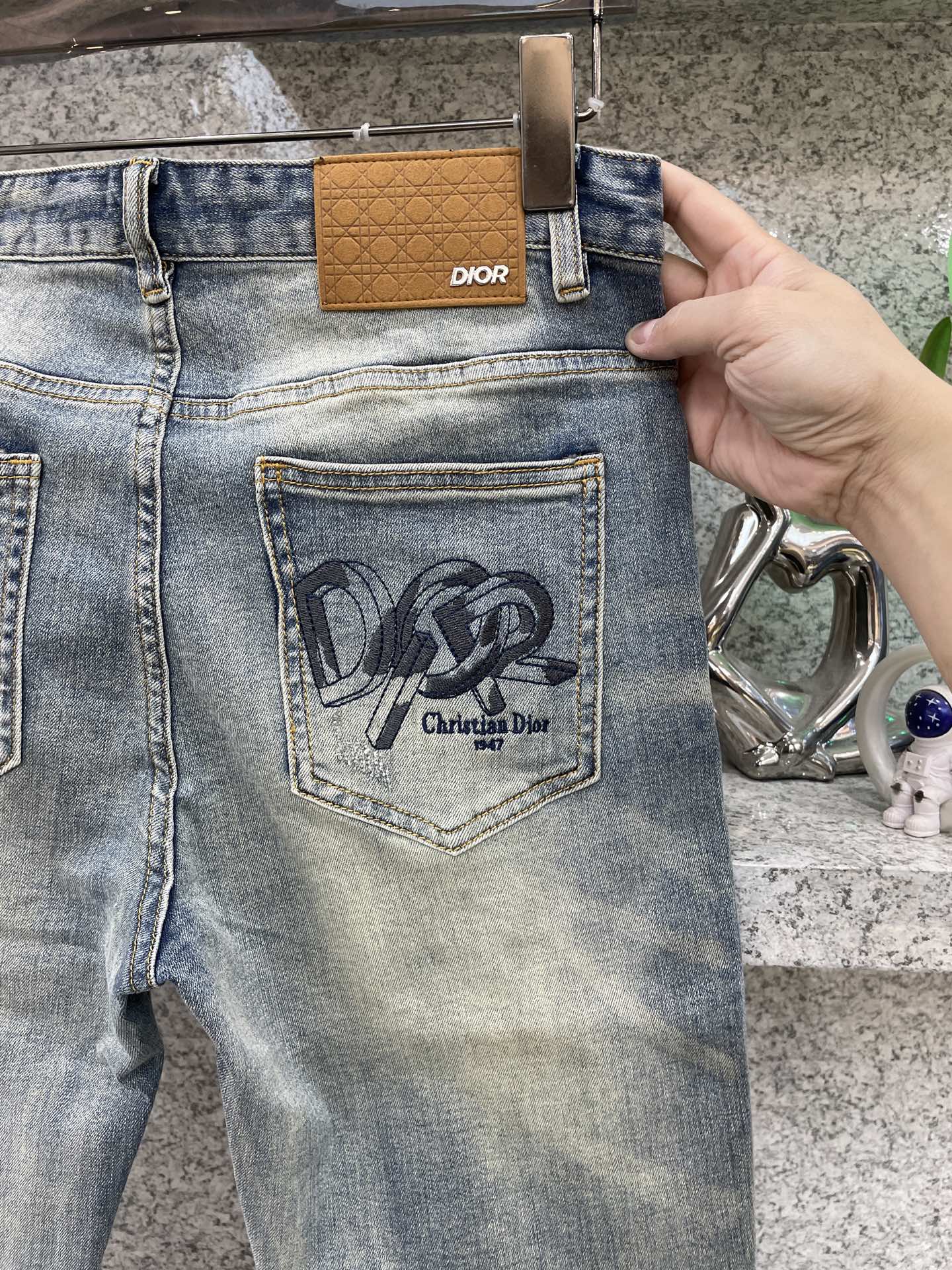 DROI迪澳🔈春夏26🆕新品美赞牛仔裤🔈微弹力臻选上等面料🔈新元素刺绣 爆赞款 帅气柔软亲肤面料 奢华头