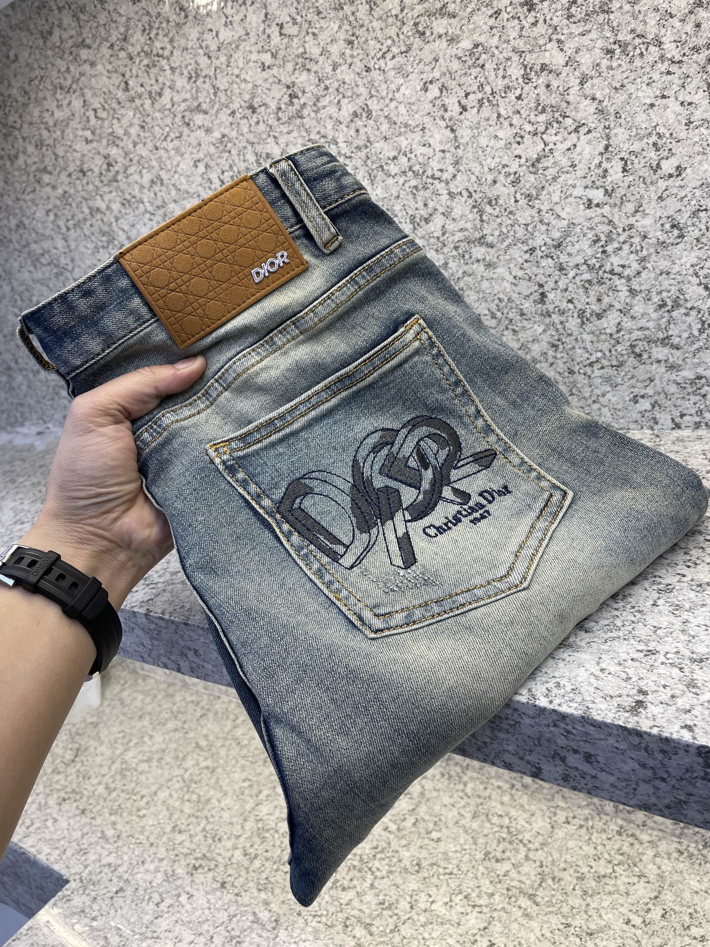 DROI迪澳🔈春夏26🆕新品美赞牛仔裤🔈微弹力臻选上等面料🔈新元素刺绣 爆赞款 帅气柔软亲肤面料 奢华头