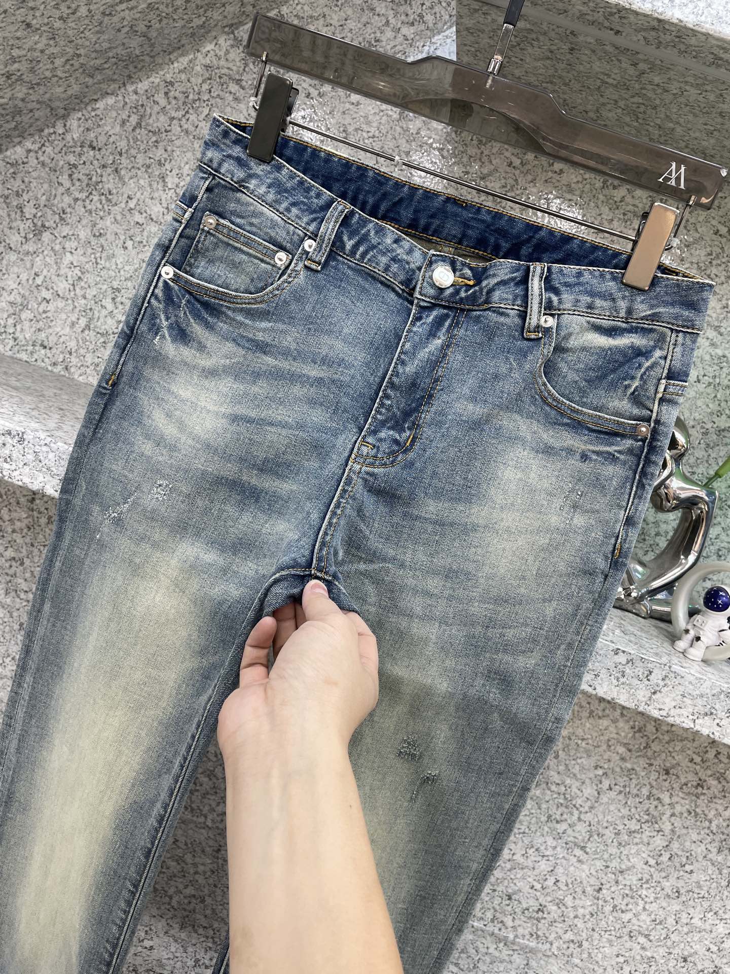 DROI迪澳🔈春夏26🆕新品美赞牛仔裤🔈微弹力臻选上等面料🔈新元素刺绣 爆赞款 帅气柔软亲肤面料 奢华头