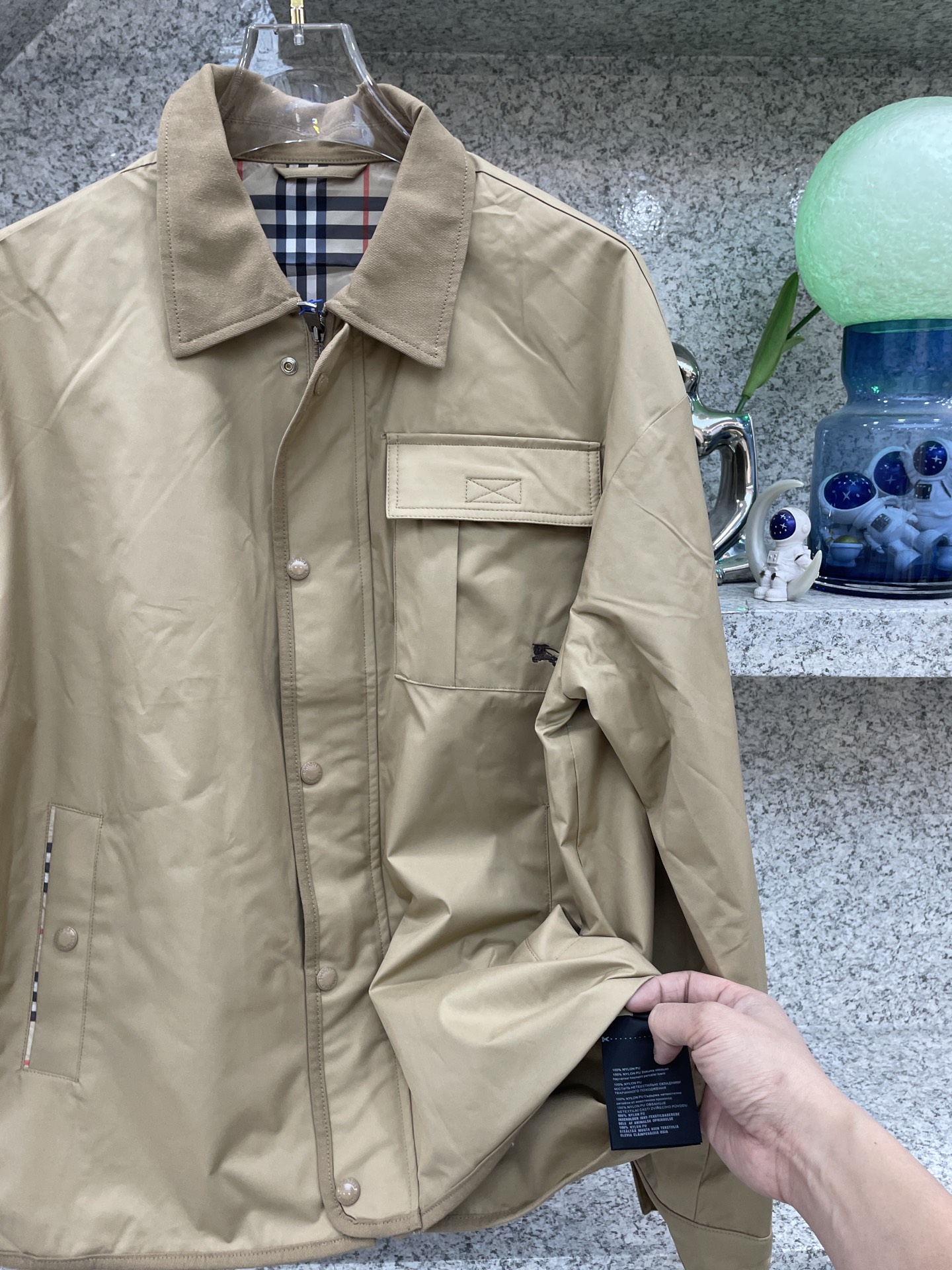 BBR博柏利🆕X官网同款🆕专柜系列 原版复刻 26新款帅气外套‼️时尚休闲高端版本！专柜定制面料 透气舒