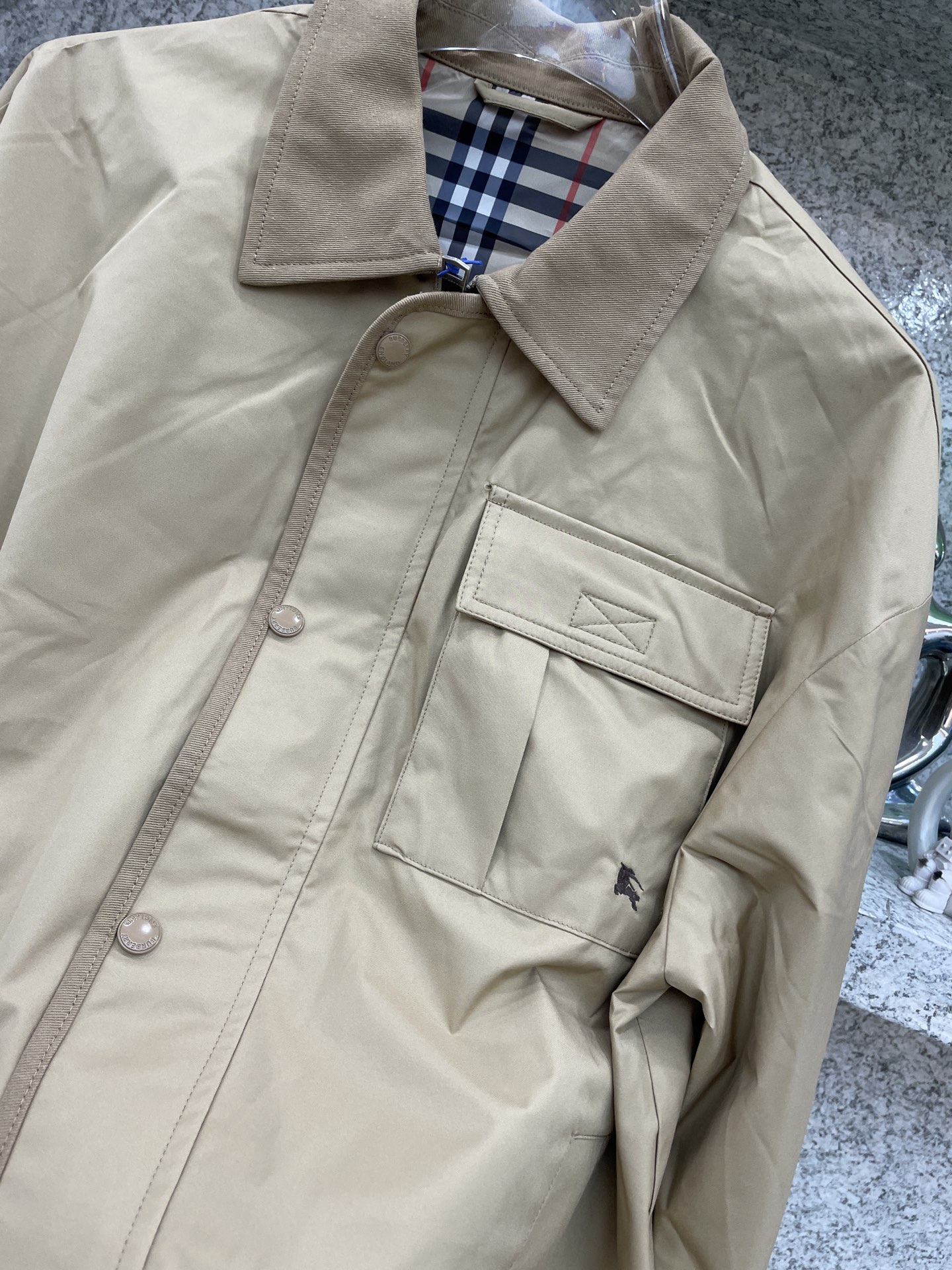 BBR博柏利🆕X官网同款🆕专柜系列 原版复刻 26新款帅气外套‼️时尚休闲高端版本！专柜定制面料 透气舒