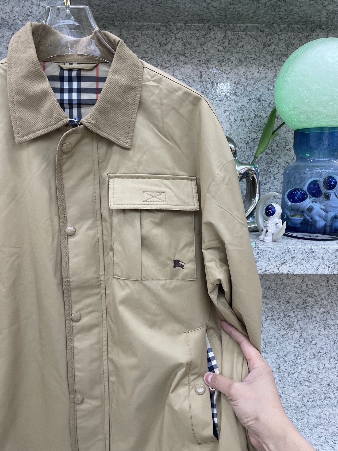 BBR博柏利🆕X官网同款🆕专柜系列 原版复刻 26新款帅气外套‼️时尚休闲高端版本！专柜定制面料 透气舒