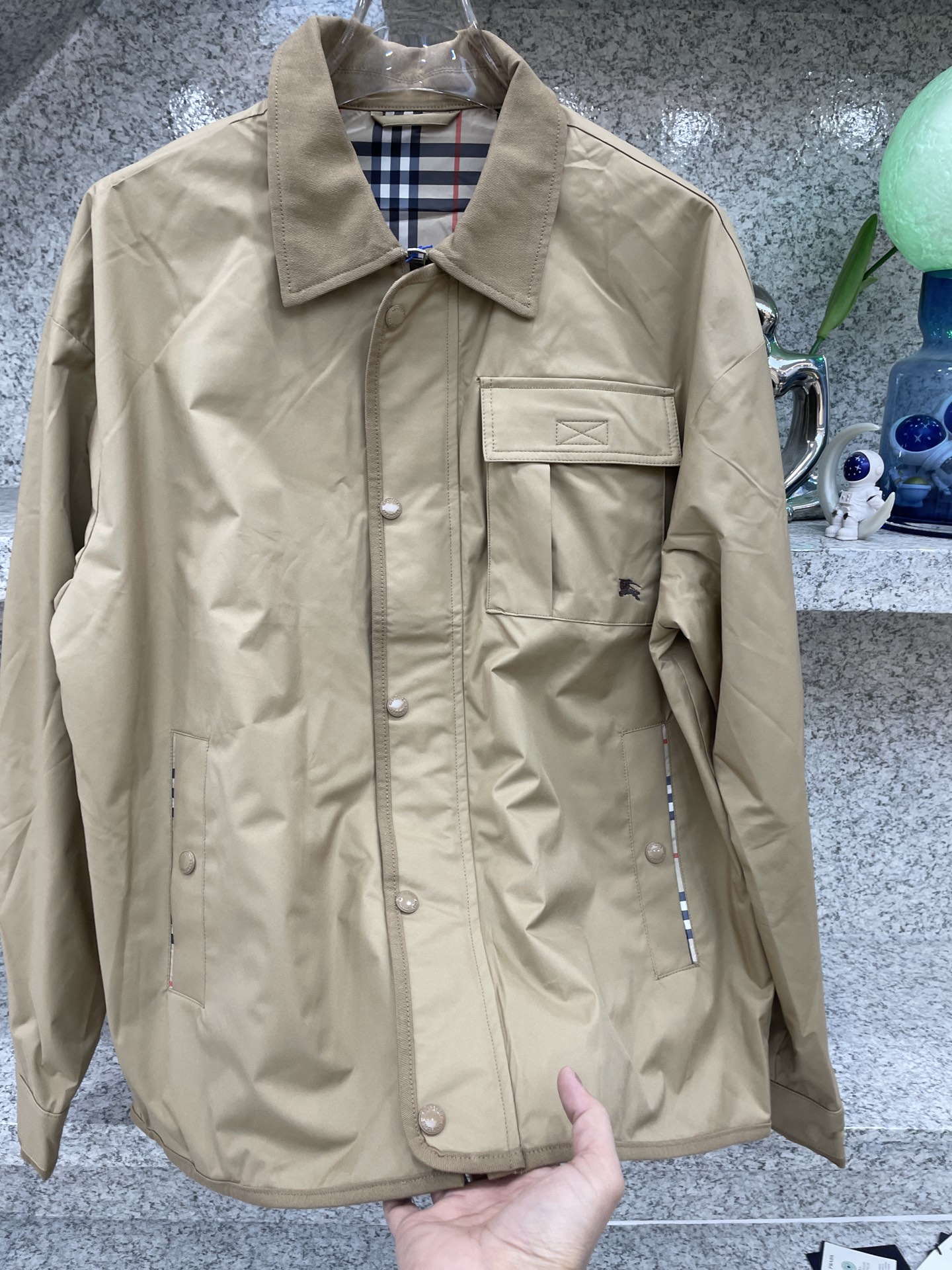 BBR博柏利🆕X官网同款🆕专柜系列 原版复刻 26新款帅气外套‼️时尚休闲高端版本！专柜定制面料 透气舒