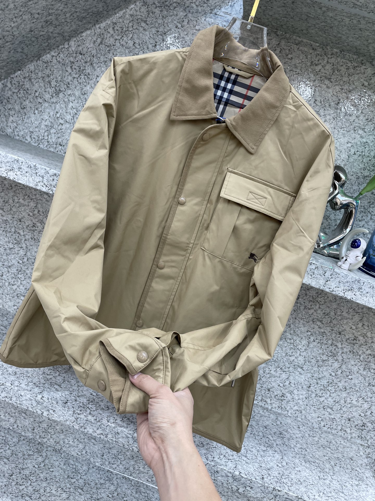 BBR博柏利🆕X官网同款🆕专柜系列 原版复刻 26新款帅气外套‼️时尚休闲高端版本！专柜定制面料 透气舒