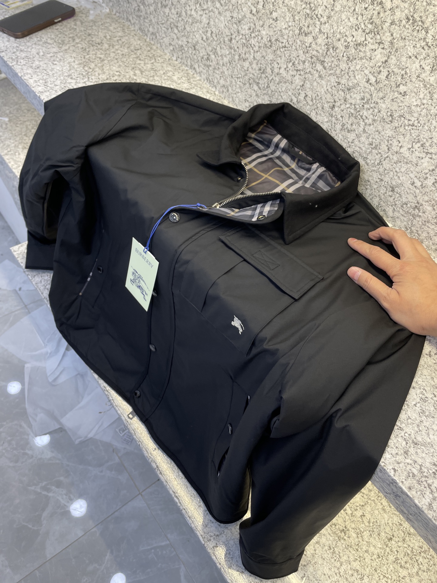 BBR博柏利🆕X官网同款🆕专柜系列 原版复刻 26新款帅气外套‼️时尚休闲高端版本！专柜定制面料 透气舒