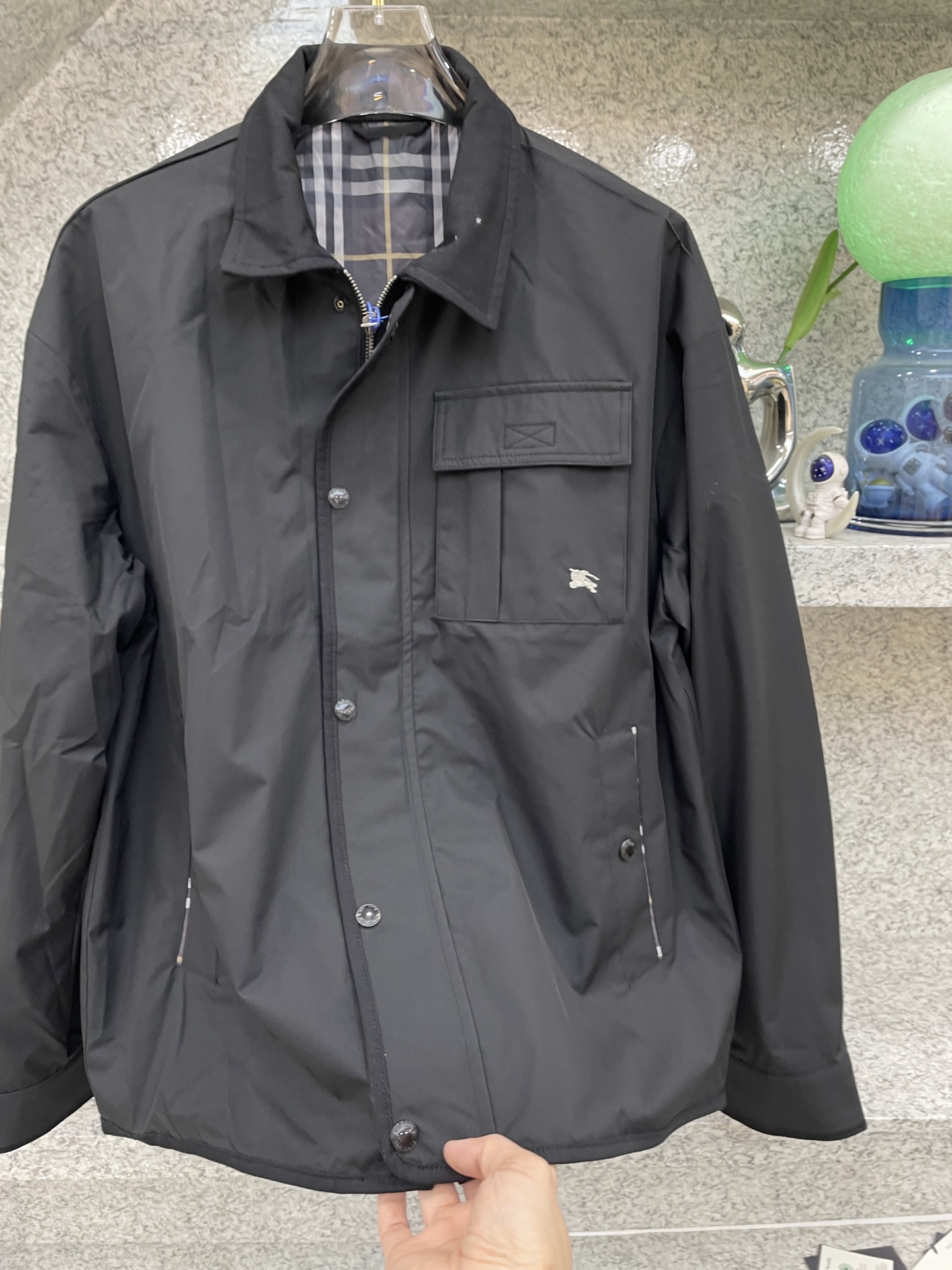 BBR博柏利🆕X官网同款🆕专柜系列 原版复刻 26新款帅气外套‼️时尚休闲高端版本！专柜定制面料 透气舒