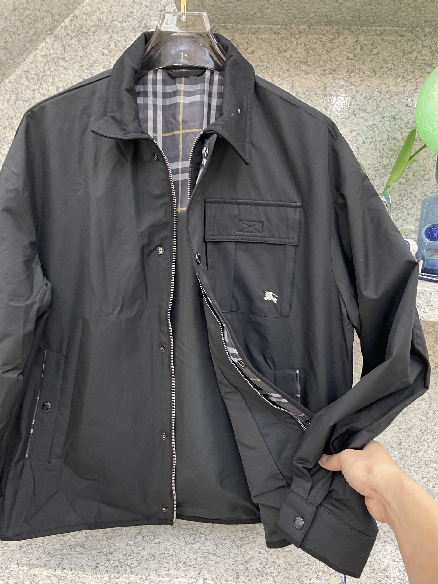 BBR博柏利🆕X官网同款🆕专柜系列 原版复刻 26新款帅气外套‼️时尚休闲高端版本！专柜定制面料 透气舒