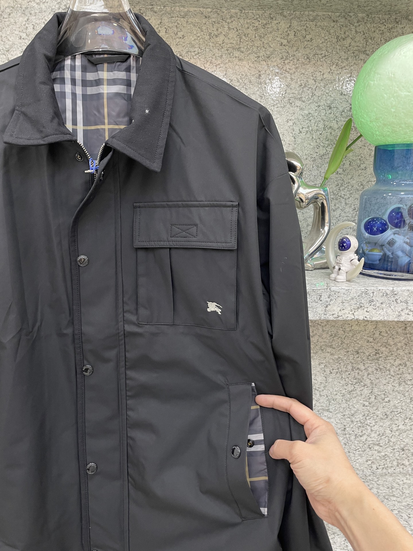 BBR博柏利🆕X官网同款🆕专柜系列 原版复刻 26新款帅气外套‼️时尚休闲高端版本！专柜定制面料 透气舒