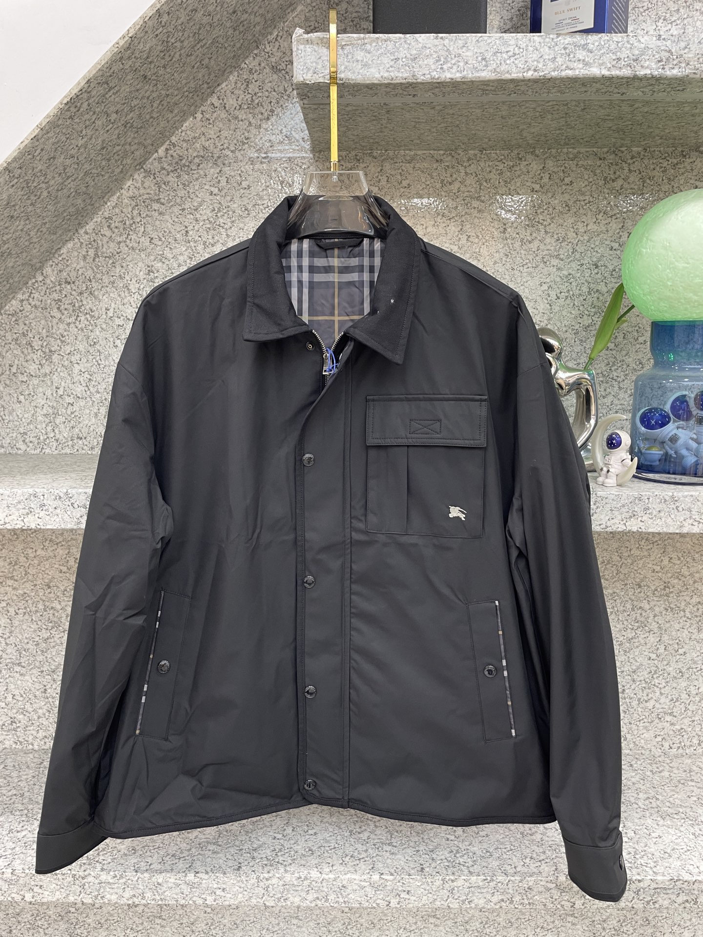 BBR博柏利🆕X官网同款🆕专柜系列 原版复刻 26新款帅气外套‼️时尚休闲高端版本！专柜定制面料 透气舒