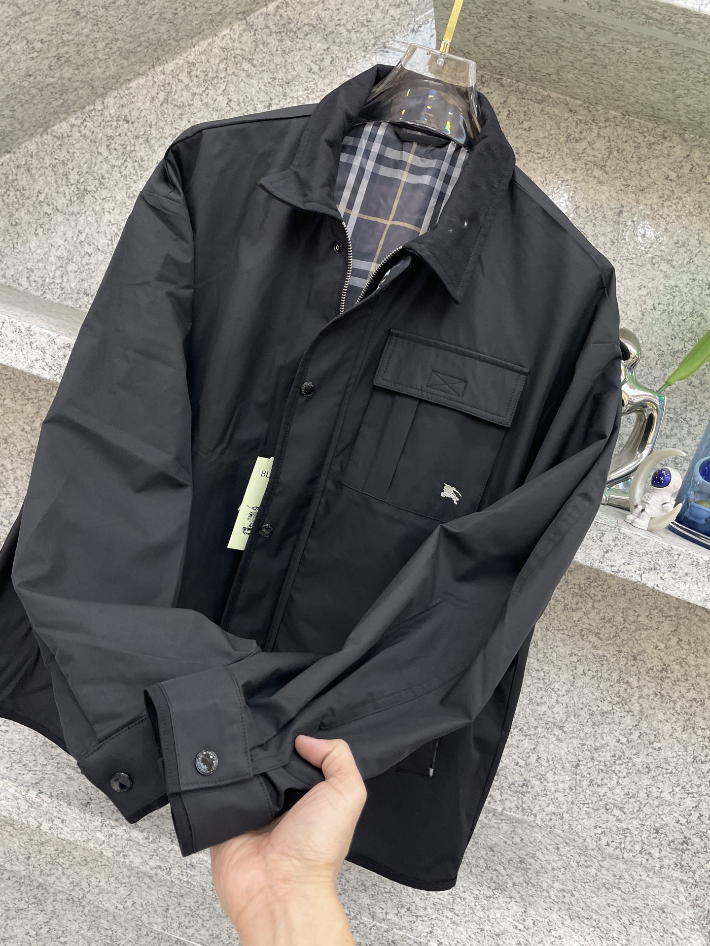 BBR博柏利🆕X官网同款🆕专柜系列 原版复刻 26新款帅气外套‼️时尚休闲高端版本！专柜定制面料 透气舒