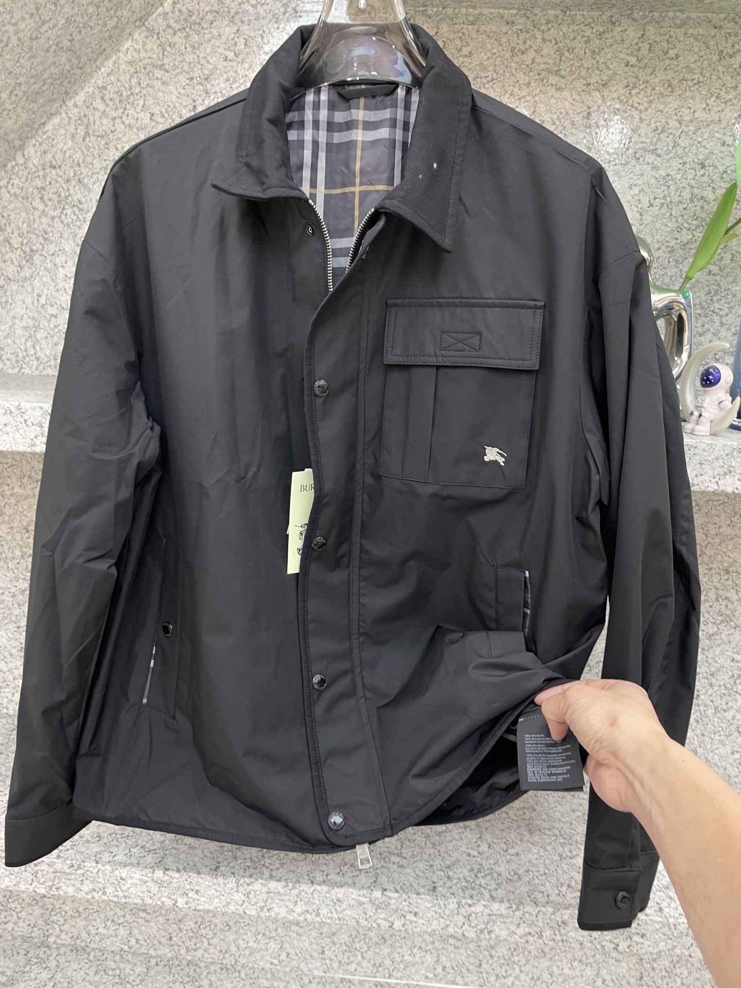 BBR博柏利🆕X官网同款🆕专柜系列 原版复刻 26新款帅气外套‼️时尚休闲高端版本！专柜定制面料 透气舒