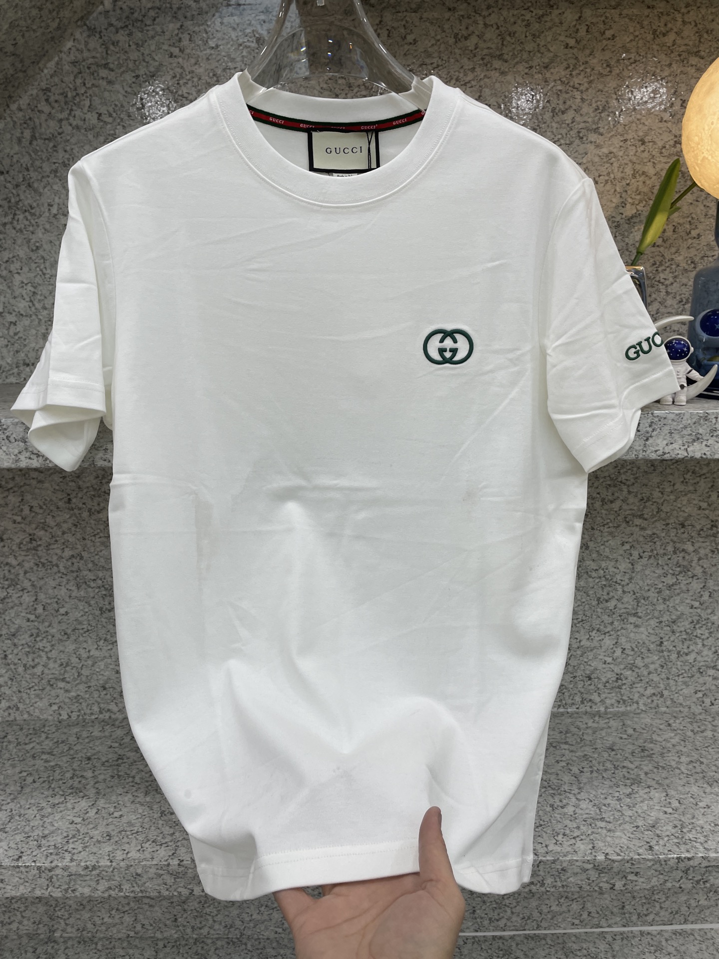 GUGCI古倚🆕26-华臻尚新品上架🔈春夏首发专柜🆕品相完美 最新款短袖圆领T恤❗️高端订制 设计前卫时