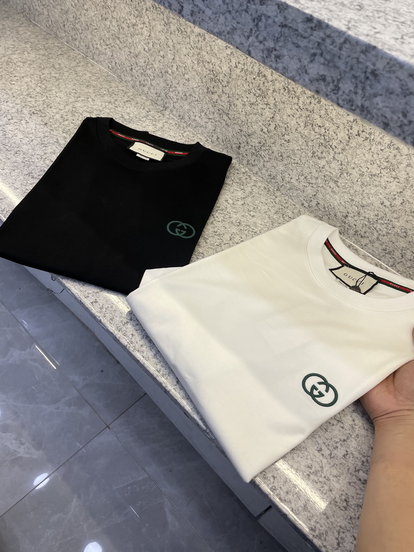 GUGCI古倚🆕26-华臻尚新品上架🔈春夏首发专柜🆕品相完美 最新款短袖圆领T恤❗️高端订制 设计前卫时