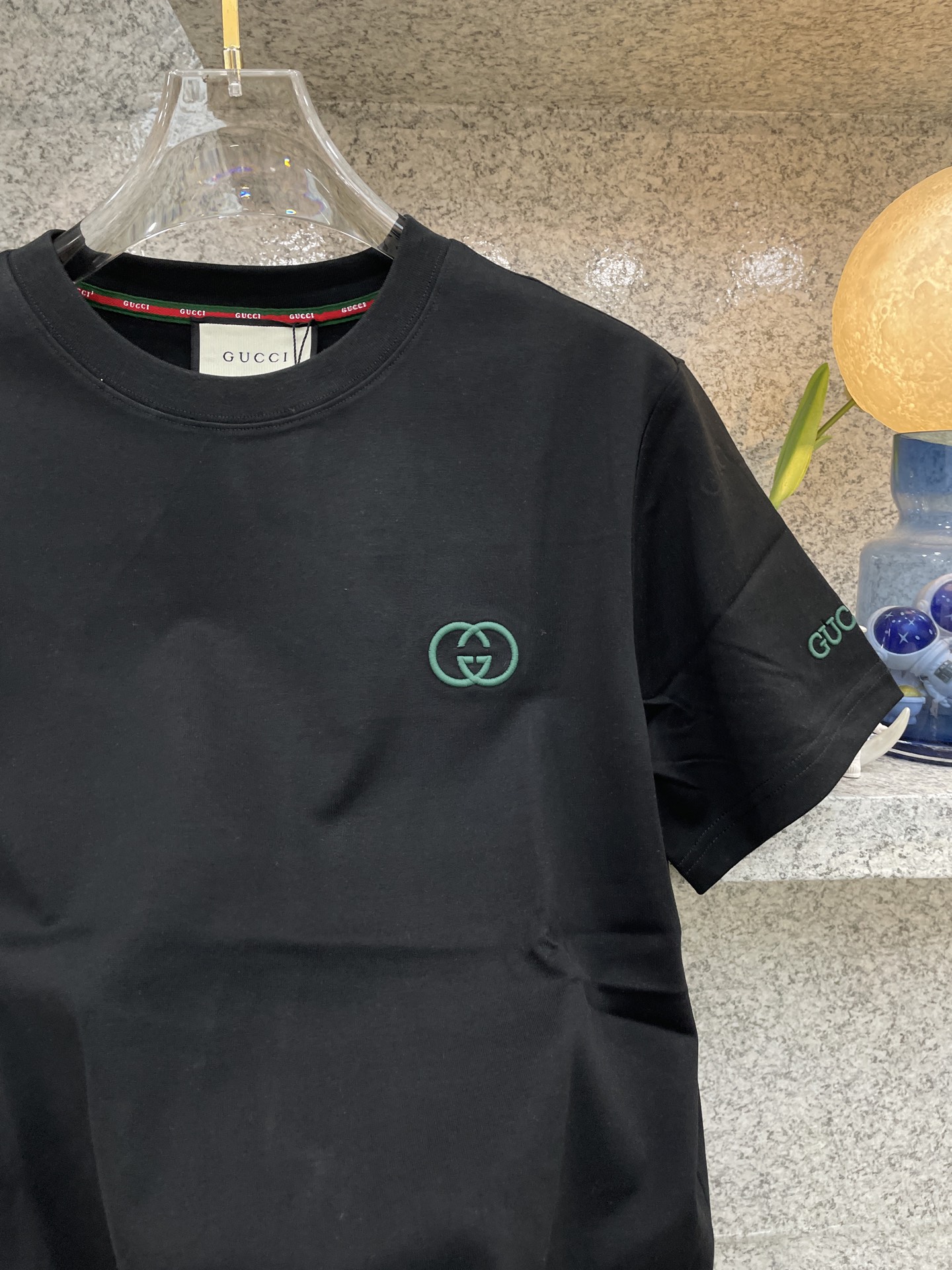 GUGCI古倚🆕26-华臻尚新品上架🔈春夏首发专柜🆕品相完美 最新款短袖圆领T恤❗️高端订制 设计前卫时