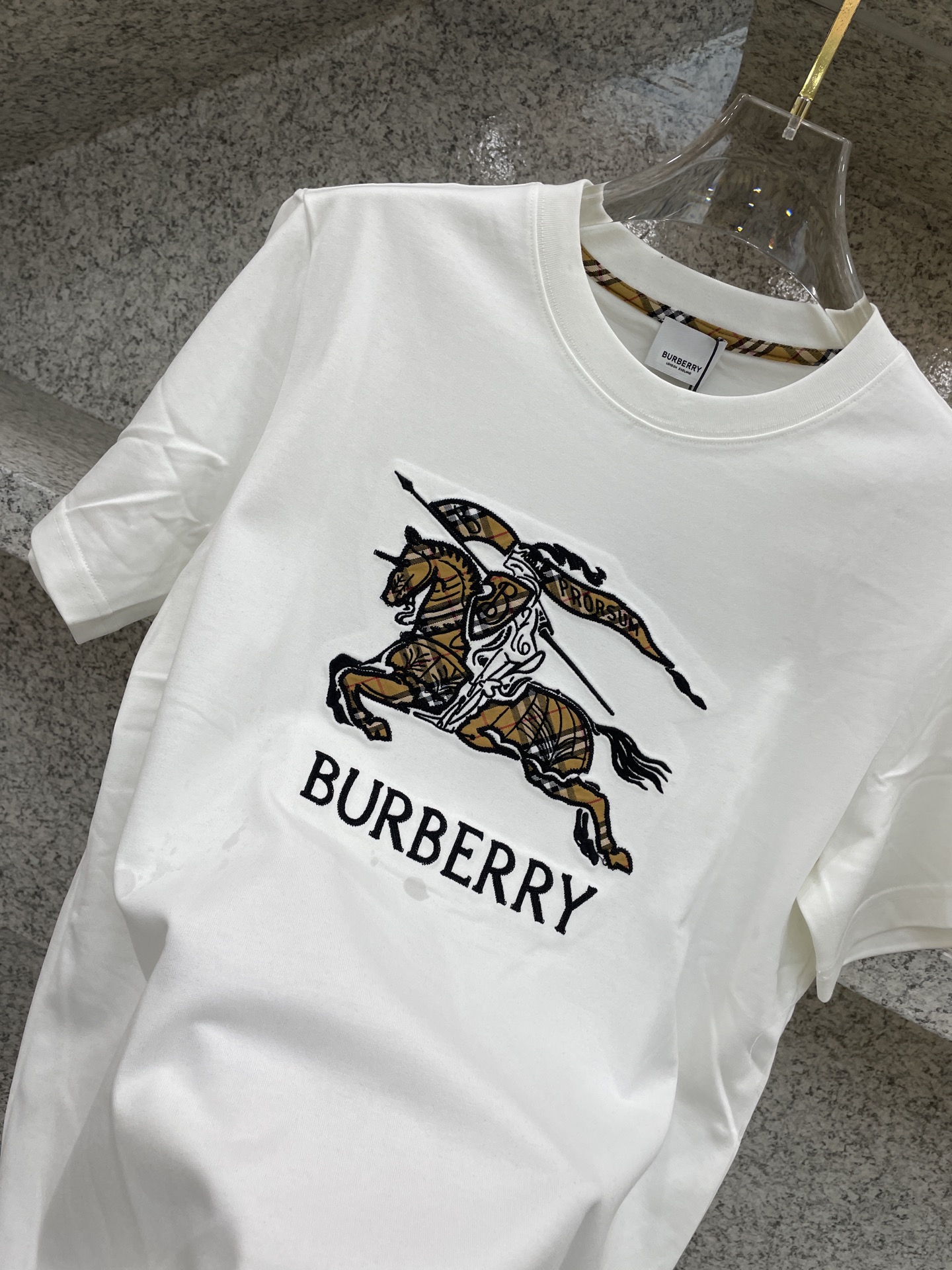 BBR博柏利🆕26-华臻尚新品上架🔈春夏首发专柜🆕品相完美 最新款短袖圆领T恤❗️高端订制 设计前卫时尚