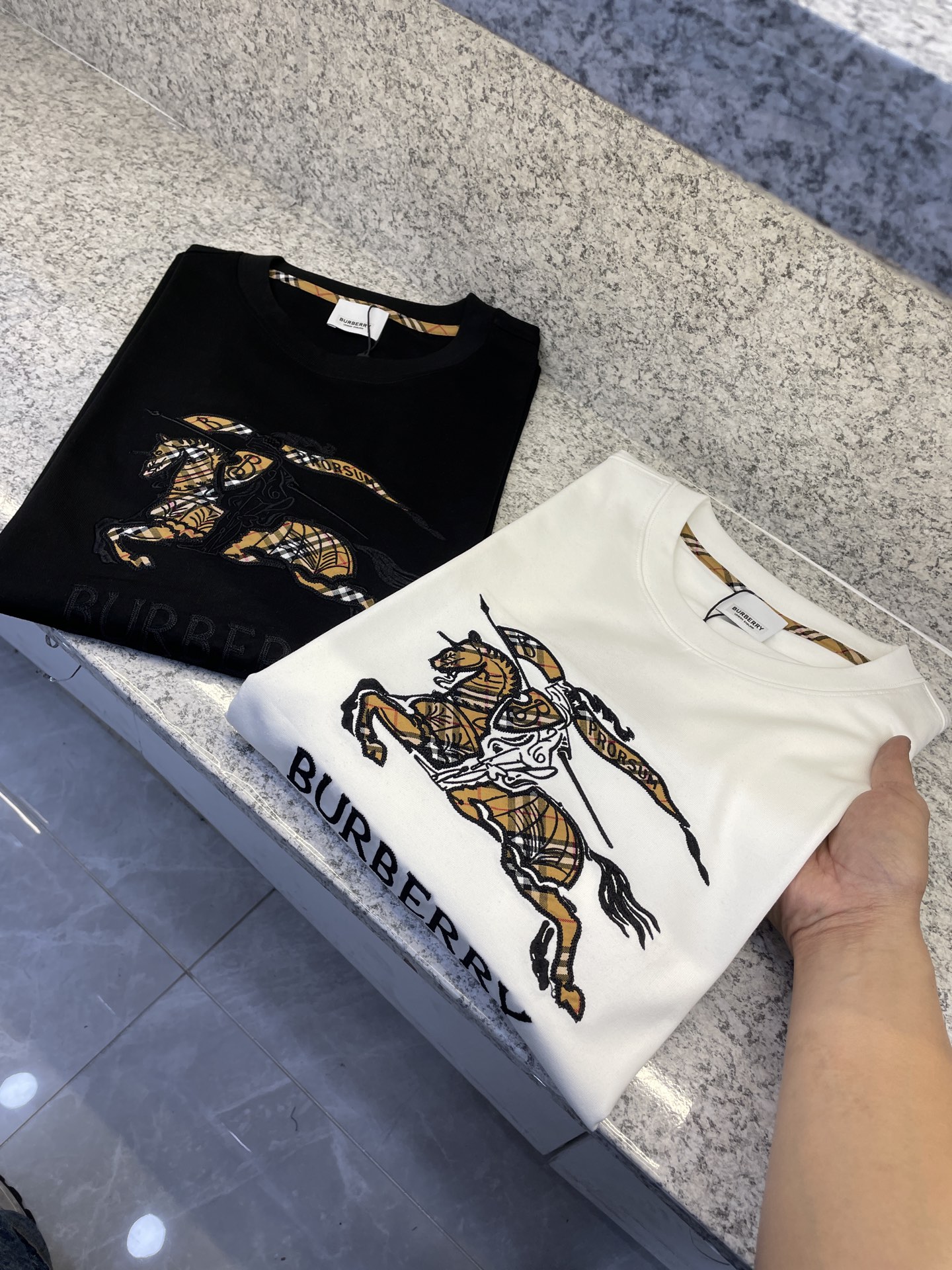 BBR博柏利🆕26-华臻尚新品上架🔈春夏首发专柜🆕品相完美 最新款短袖圆领T恤❗️高端订制 设计前卫时尚