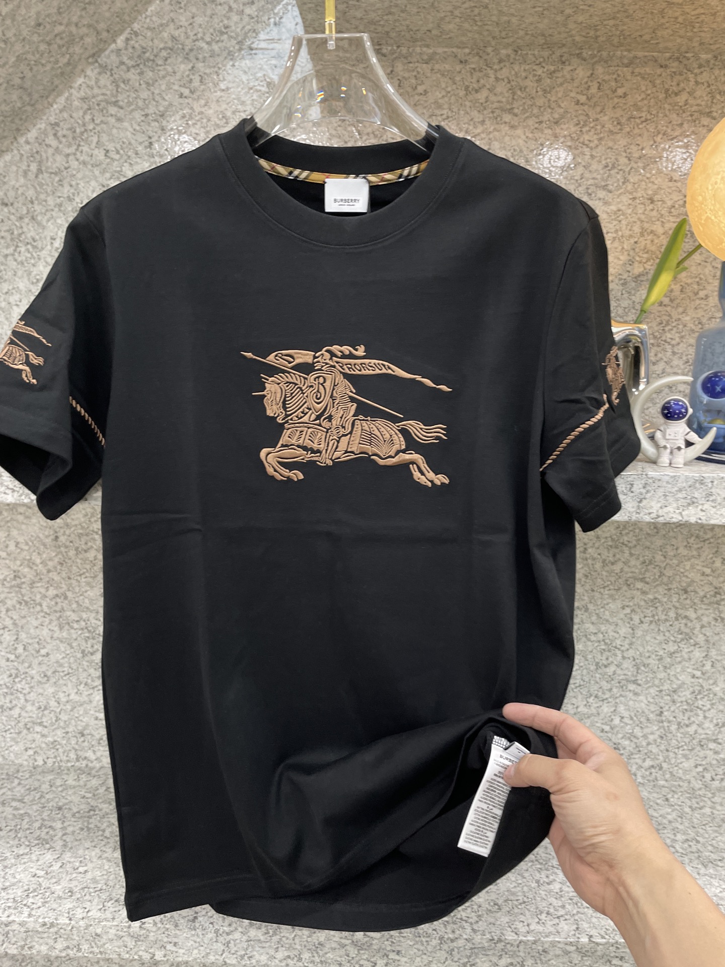 BBR博柏利🆕26-华臻尚新品上架🔈春夏首发专柜🆕品相完美 最新款短袖圆领T恤❗️高端订制 设计前卫时尚