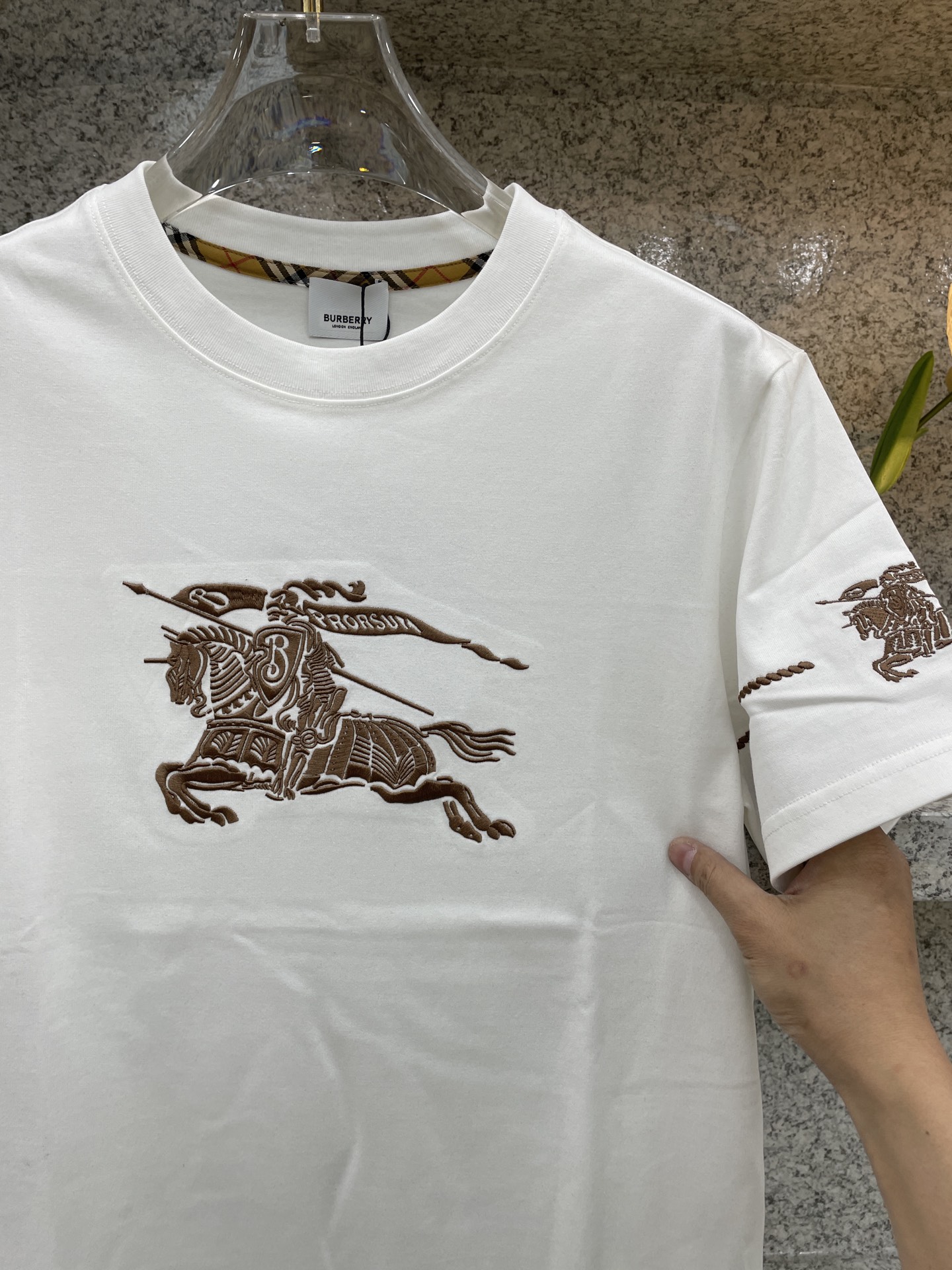 BBR博柏利🆕26-华臻尚新品上架🔈春夏首发专柜🆕品相完美 最新款短袖圆领T恤❗️高端订制 设计前卫时尚