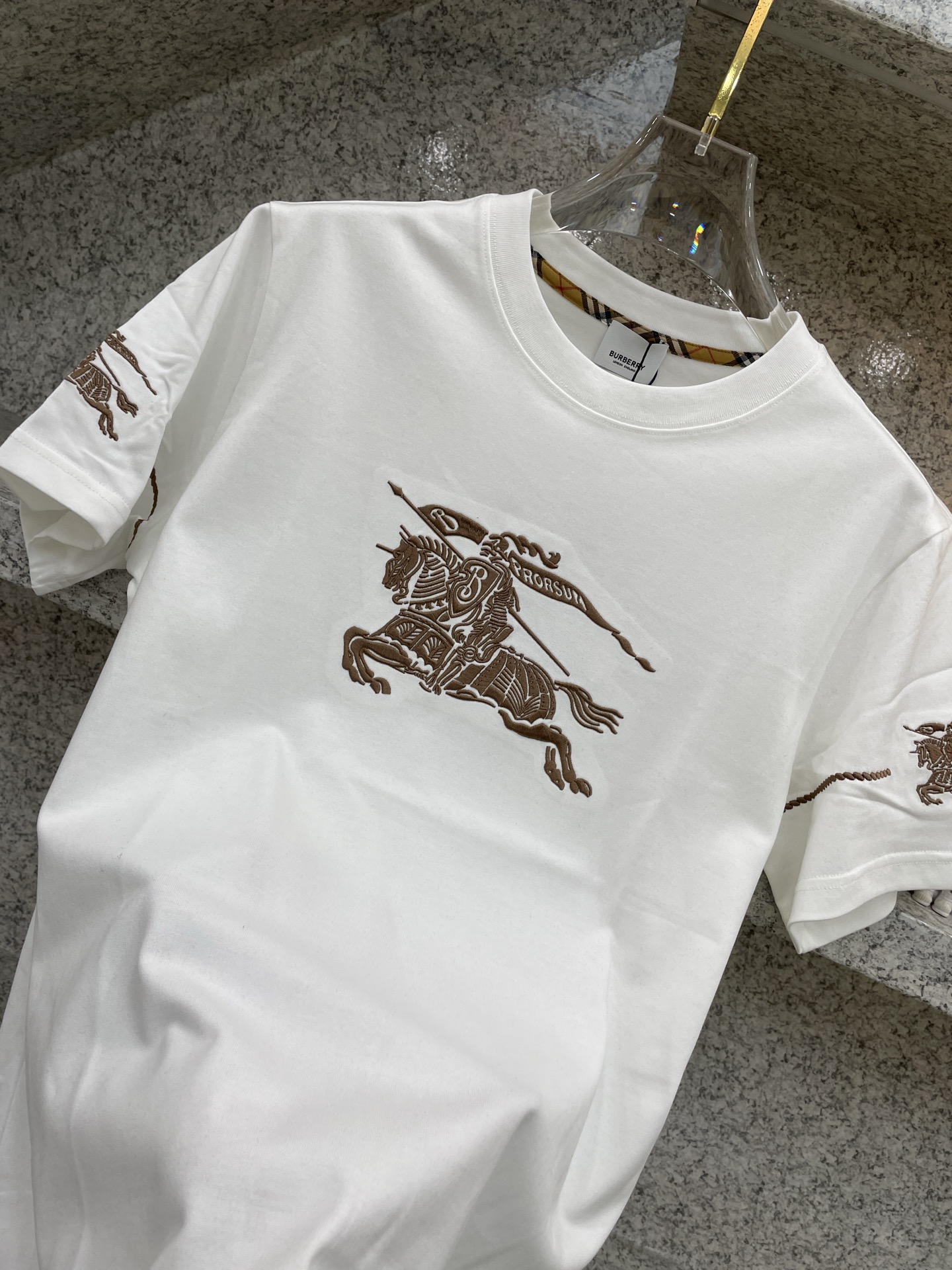 BBR博柏利🆕26-华臻尚新品上架🔈春夏首发专柜🆕品相完美 最新款短袖圆领T恤❗️高端订制 设计前卫时尚