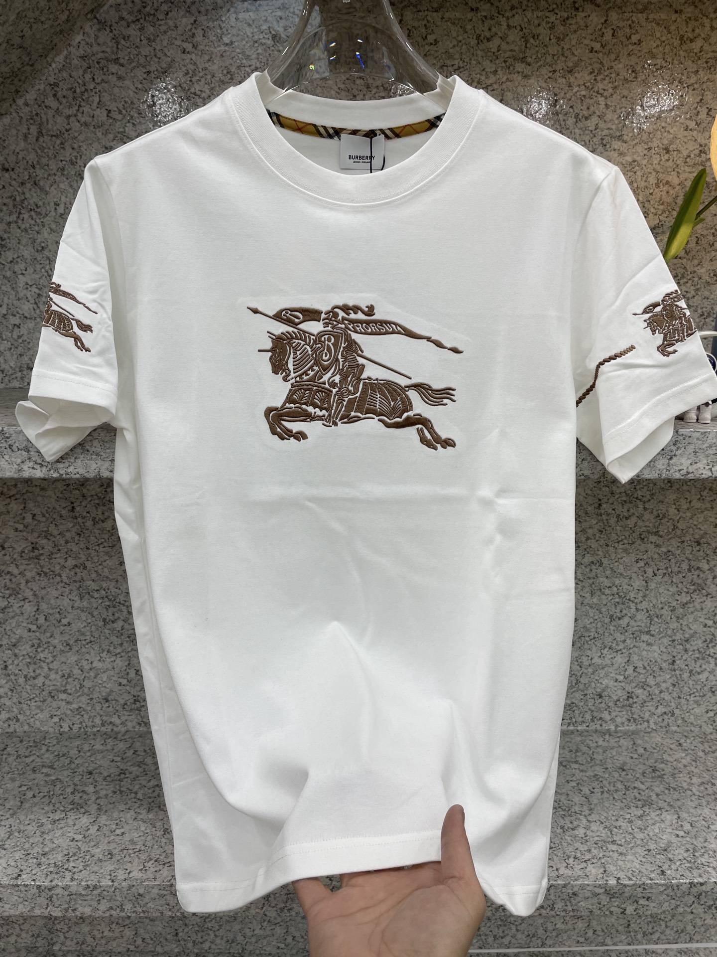 BBR博柏利🆕26-华臻尚新品上架🔈春夏首发专柜🆕品相完美 最新款短袖圆领T恤❗️高端订制 设计前卫时尚