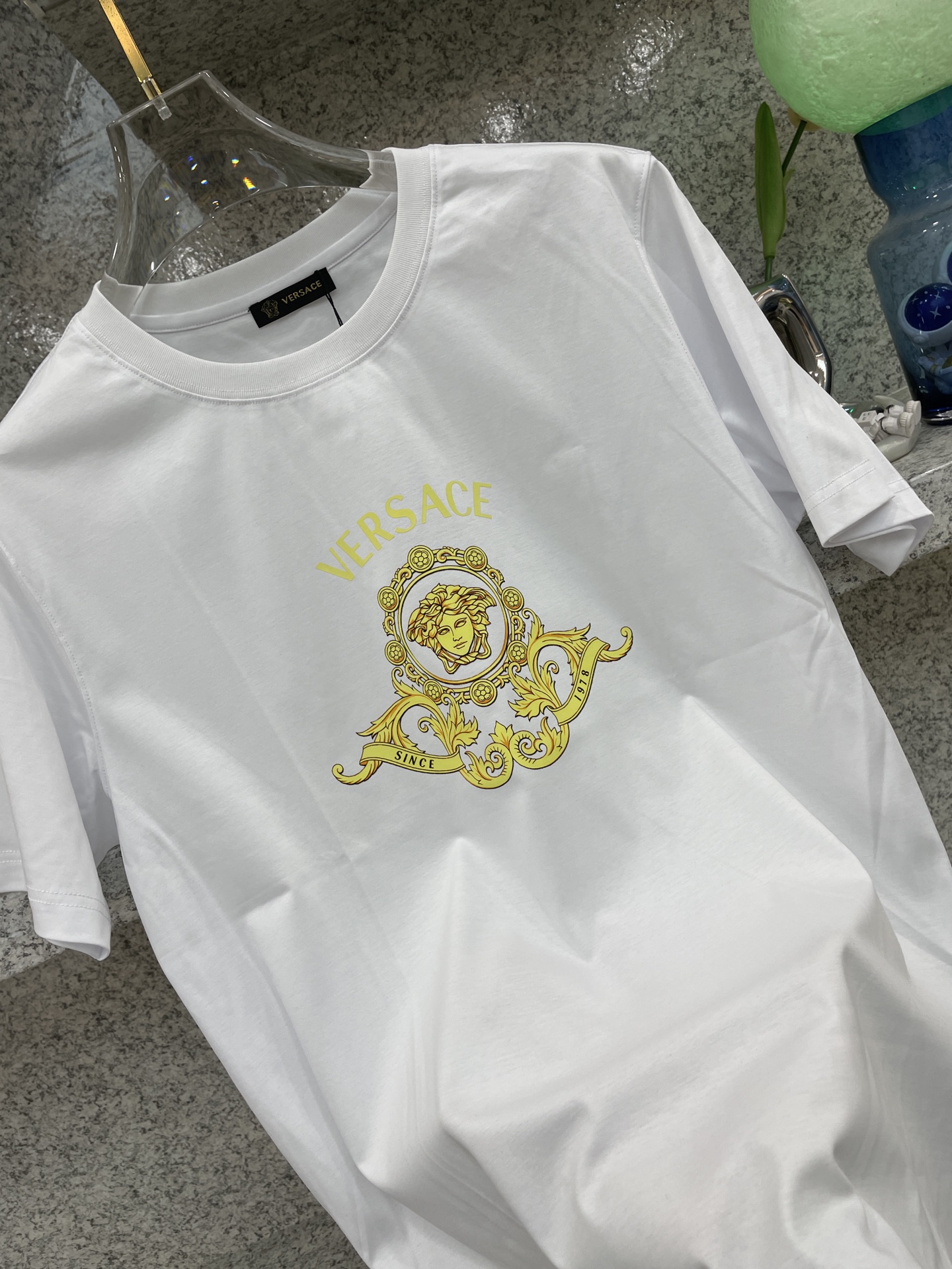 VIERSA瓦🆕W-长绒丝光棉🥰滑溜丝爽 轻肤🕹新品上架🔈春夏首发专柜🆕最新款短袖圆领T恤❗️高端订制 