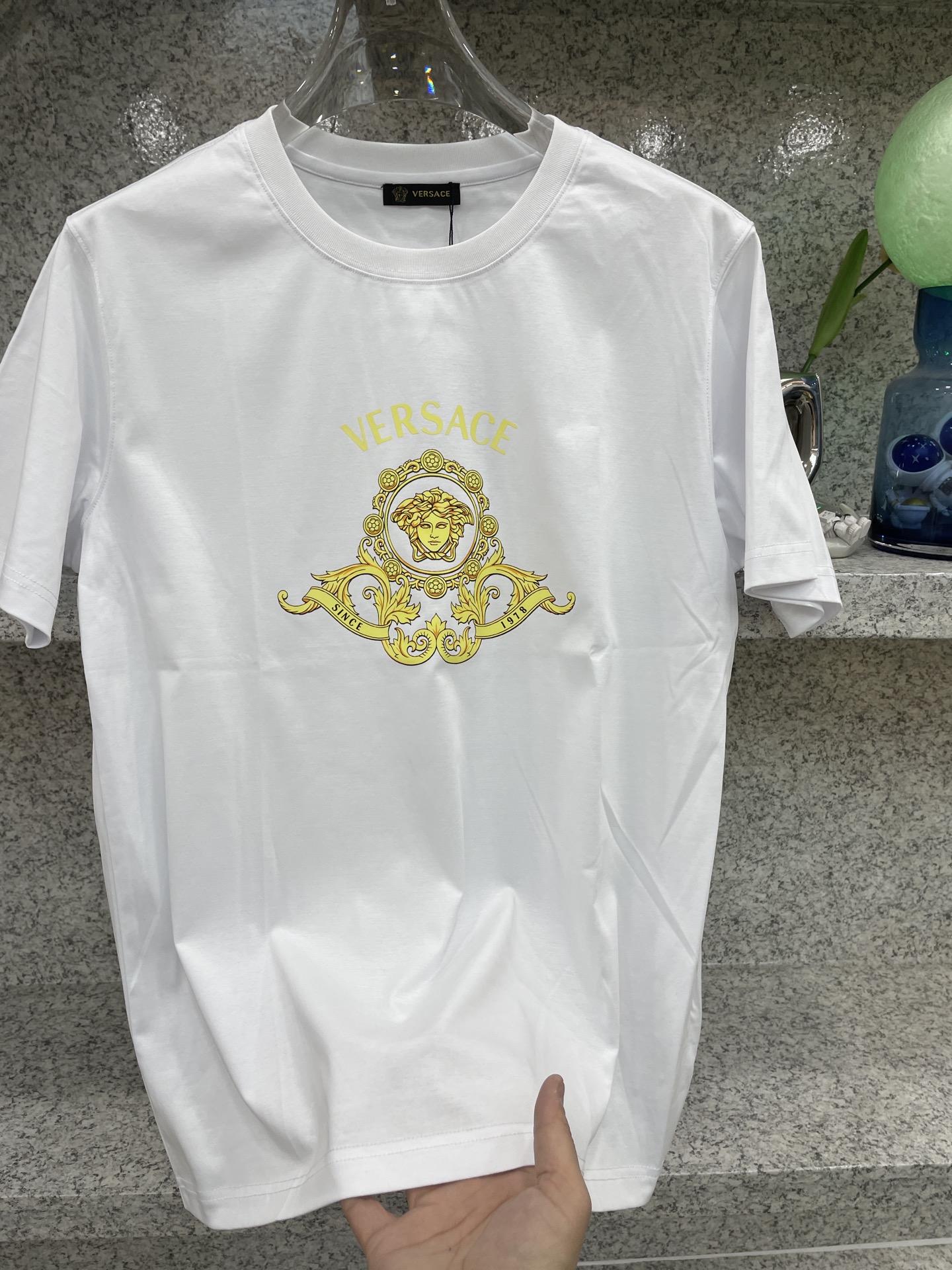 VIERSA瓦🆕W-长绒丝光棉🥰滑溜丝爽 轻肤🕹新品上架🔈春夏首发专柜🆕最新款短袖圆领T恤❗️高端订制 