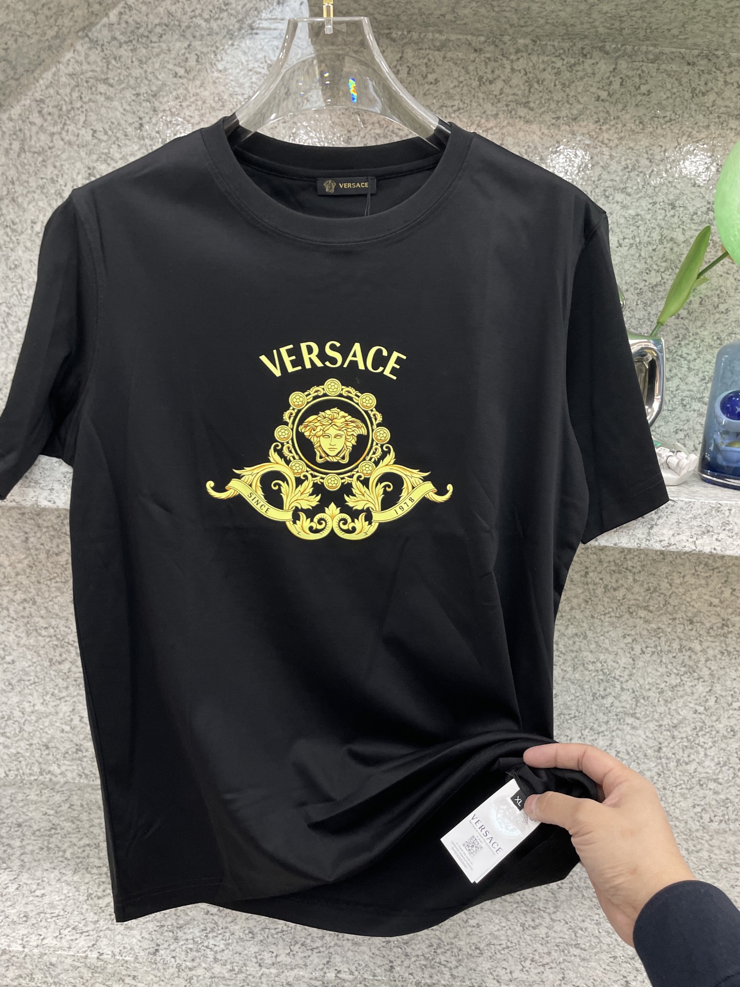 VIERSA瓦🆕W-长绒丝光棉🥰滑溜丝爽 轻肤🕹新品上架🔈春夏首发专柜🆕最新款短袖圆领T恤❗️高端订制 