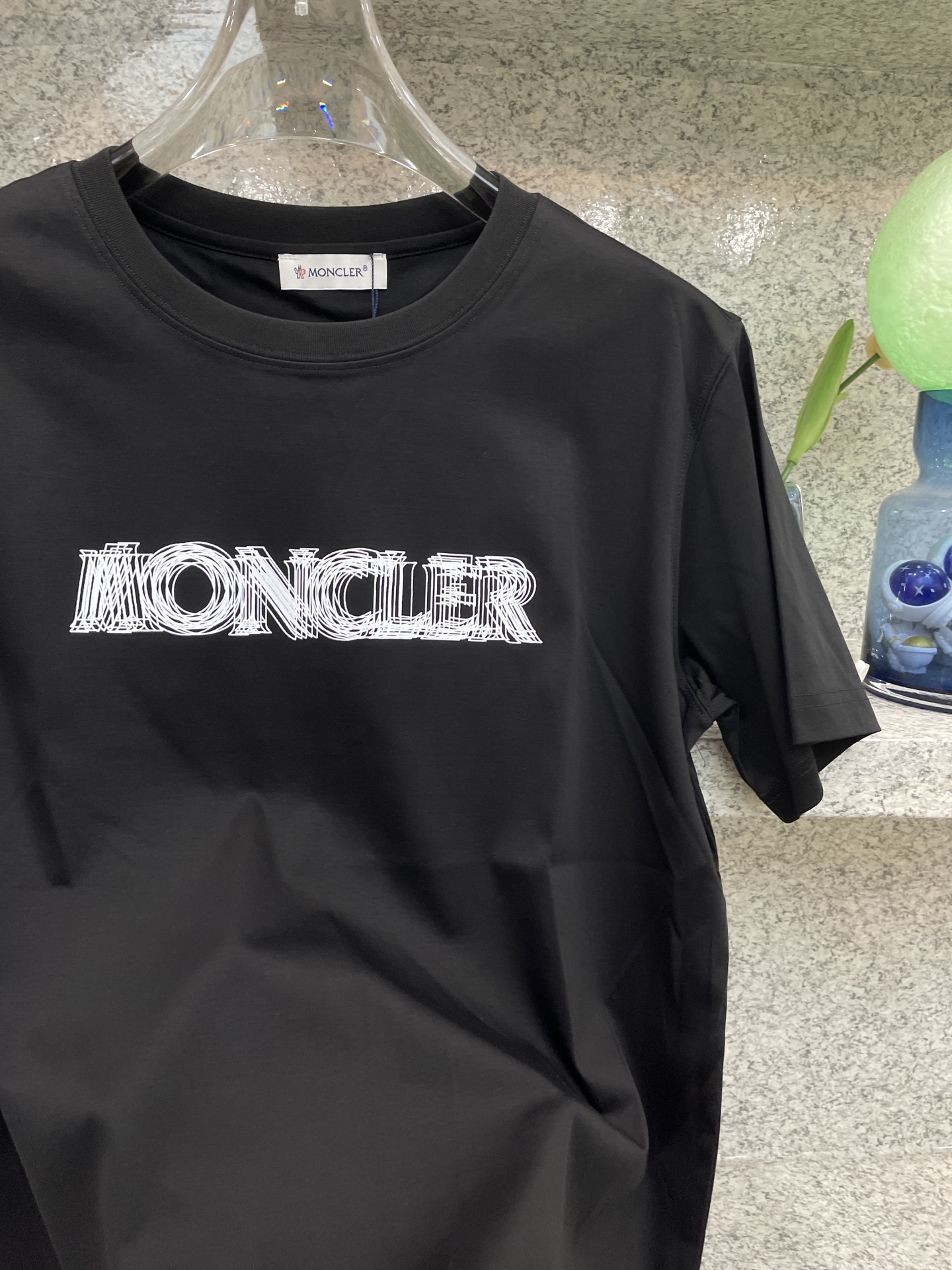 MC盟扣莱🆕W-长绒丝光棉🥰滑溜丝爽 轻肤🕹新品上架🔈春夏首发专柜🆕最新款短袖圆领T恤❗️高端订制 设计