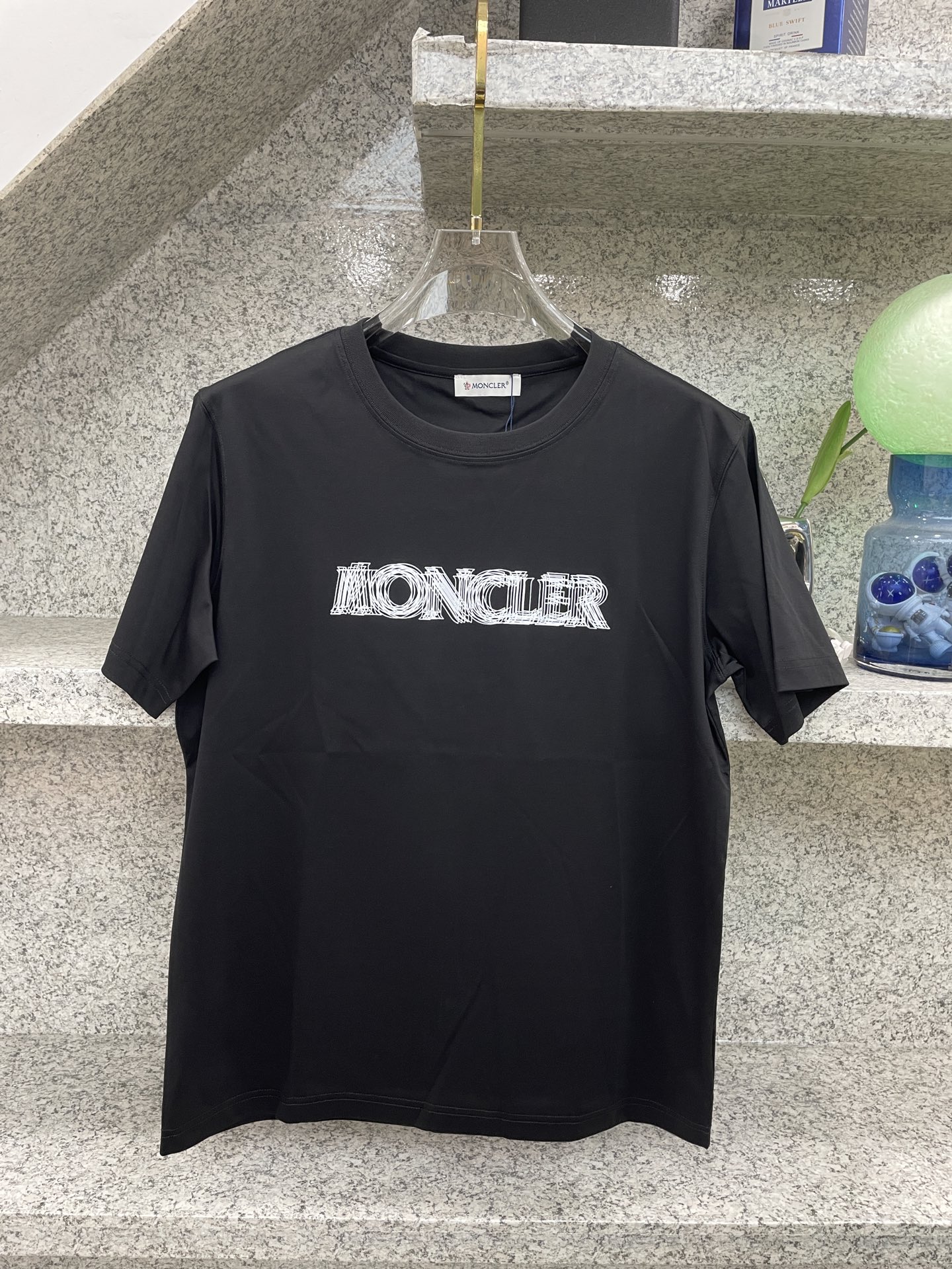 MC盟扣莱🆕W-长绒丝光棉🥰滑溜丝爽 轻肤🕹新品上架🔈春夏首发专柜🆕最新款短袖圆领T恤❗️高端订制 设计