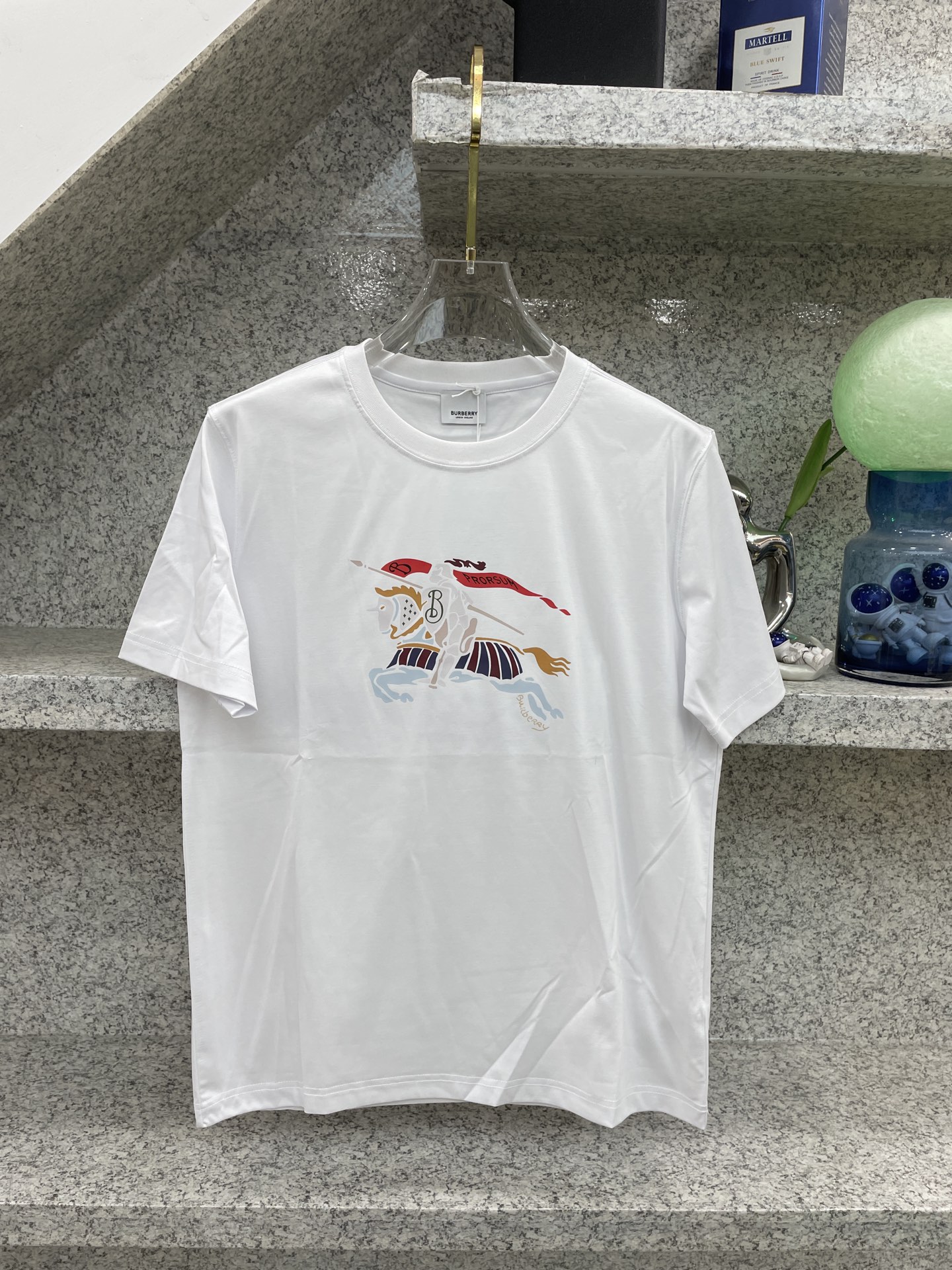 BBR博柏利🆕W-长绒丝光棉🥰滑溜丝爽 轻肤🕹新品上架🔈春夏首发专柜🆕最新款短袖圆领T恤❗️高端订制 设