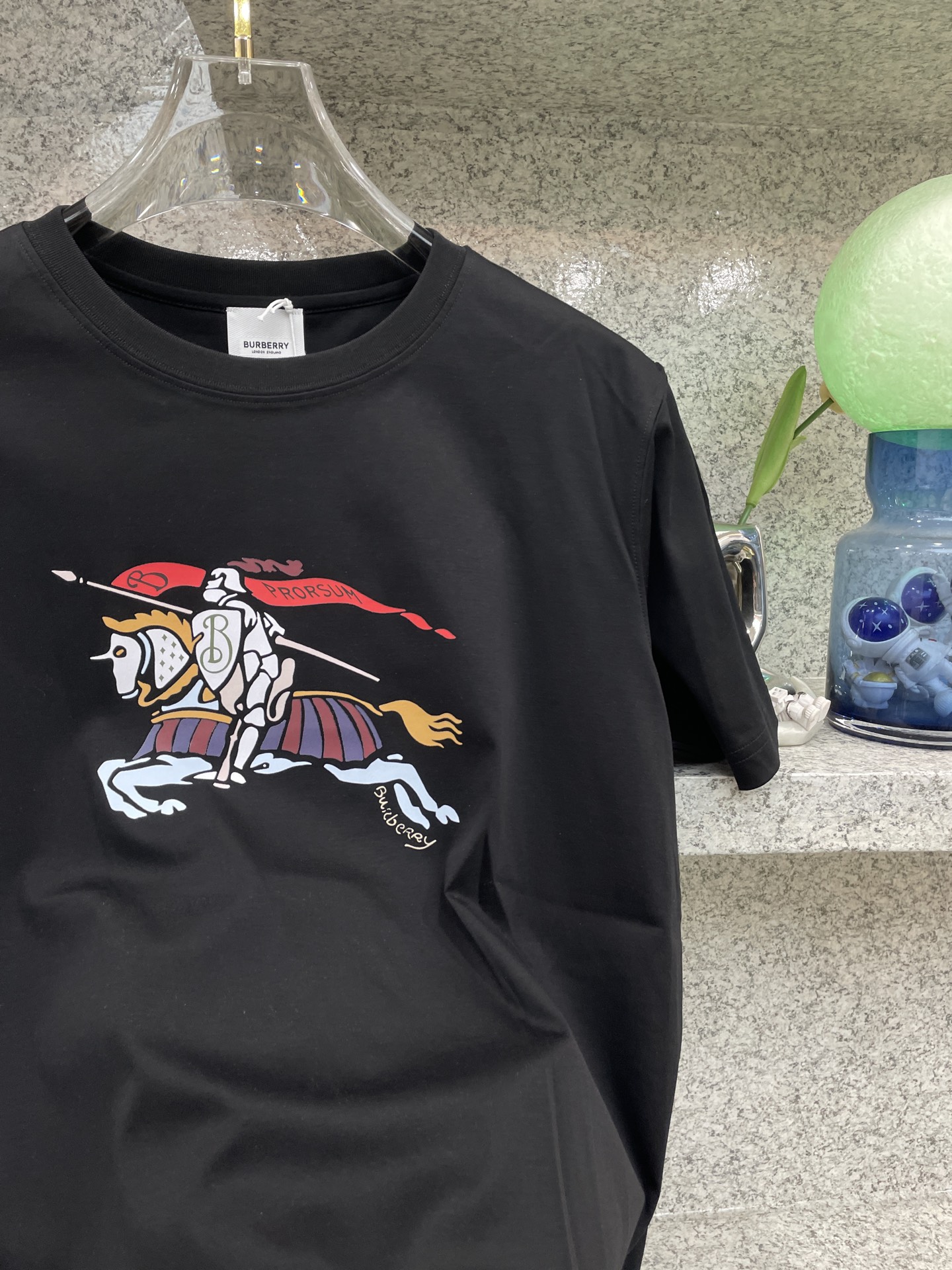 BBR博柏利🆕W-长绒丝光棉🥰滑溜丝爽 轻肤🕹新品上架🔈春夏首发专柜🆕最新款短袖圆领T恤❗️高端订制 设