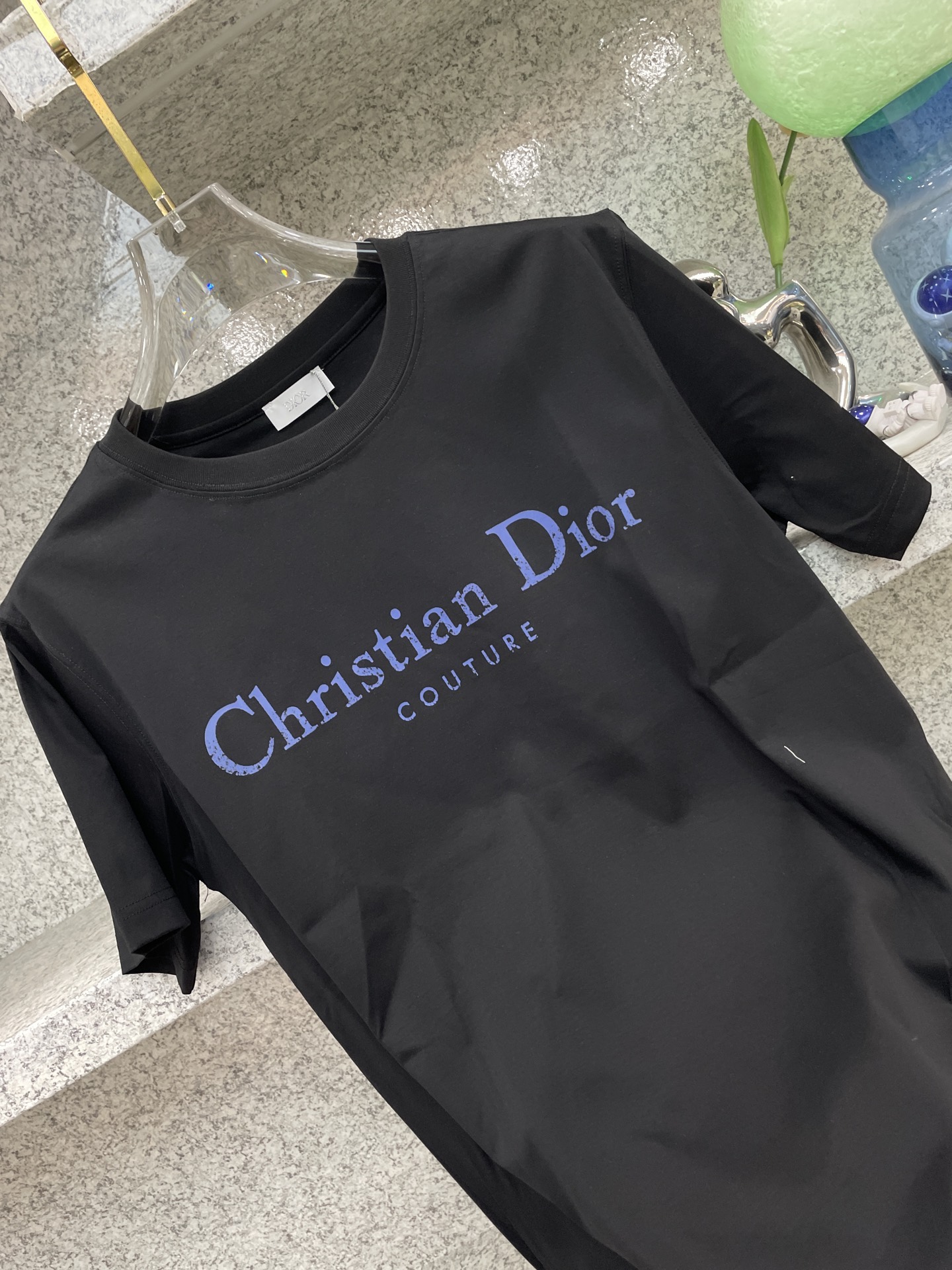 CD迪澳🆕W-长绒丝光棉🥰滑溜丝爽 轻肤🕹新品上架🔈春夏首发专柜🆕最新款短袖圆领T恤❗️高端订制 设计前