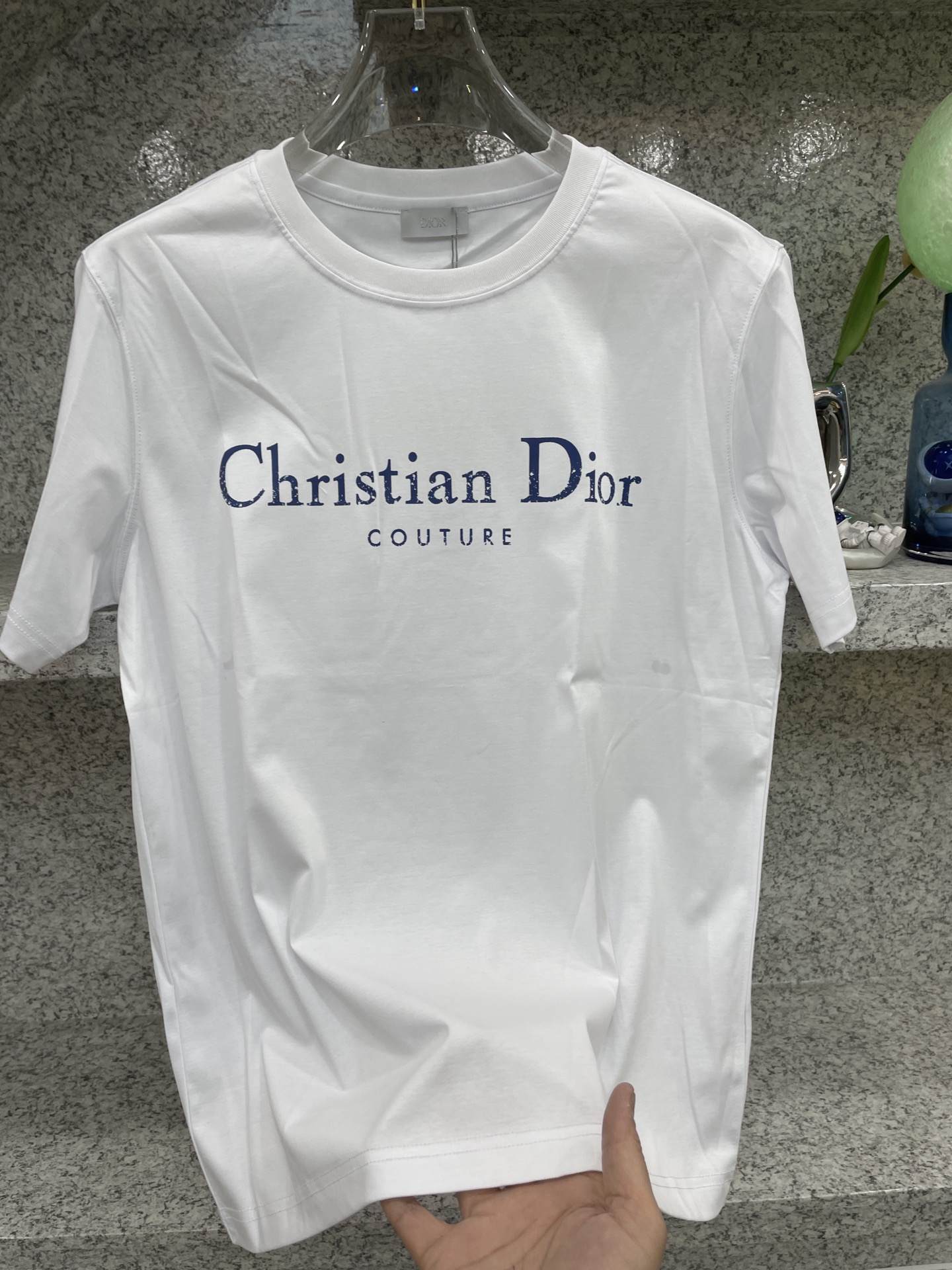 CD迪澳🆕W-长绒丝光棉🥰滑溜丝爽 轻肤🕹新品上架🔈春夏首发专柜🆕最新款短袖圆领T恤❗️高端订制 设计前