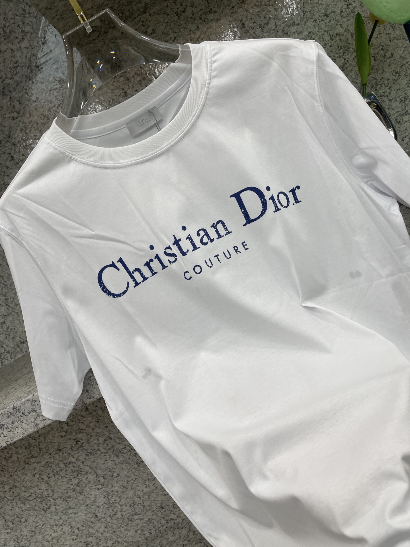 CD迪澳🆕W-长绒丝光棉🥰滑溜丝爽 轻肤🕹新品上架🔈春夏首发专柜🆕最新款短袖圆领T恤❗️高端订制 设计前