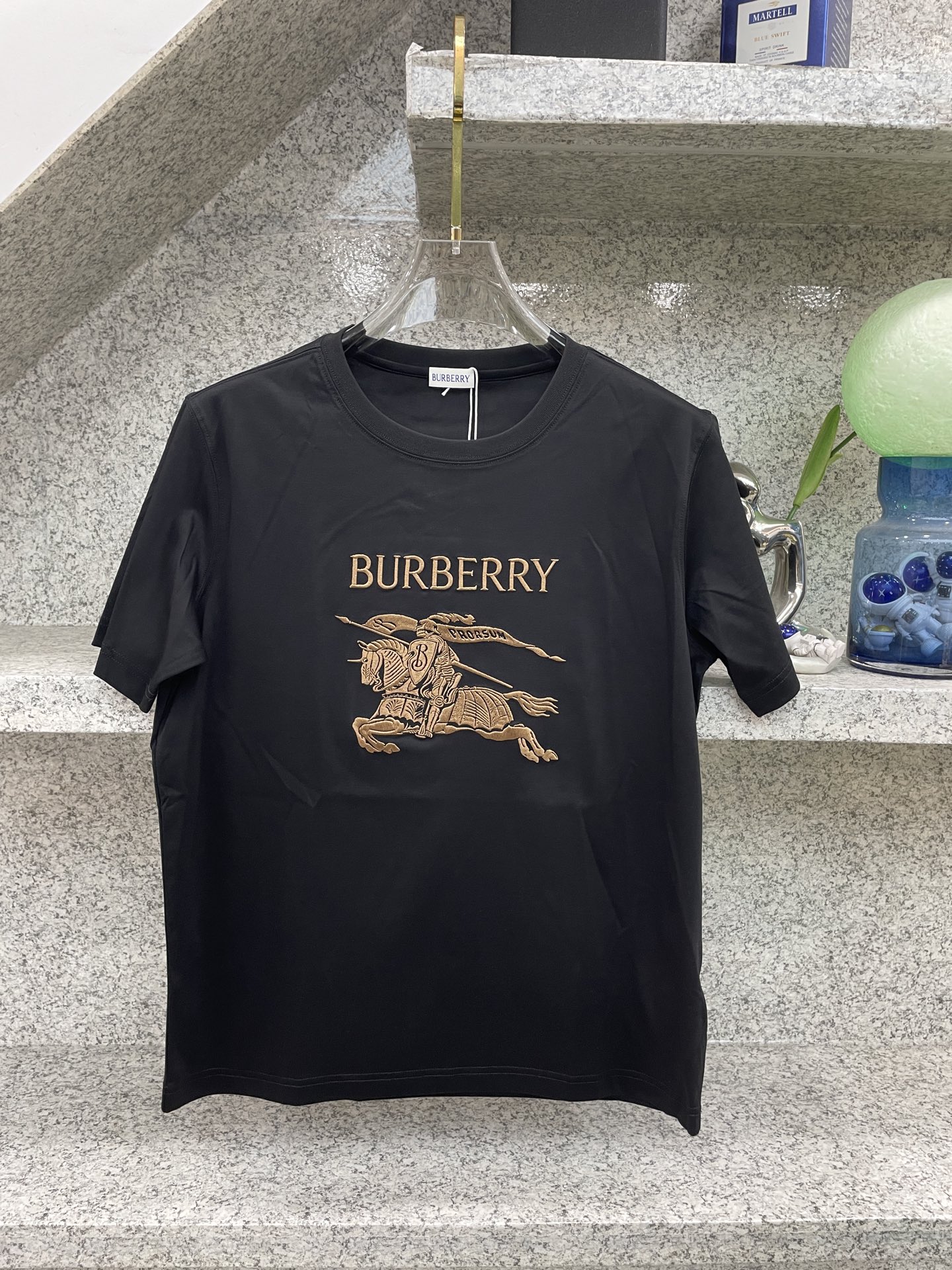 BBR博柏利🆕W-长绒丝光棉🥰滑溜丝爽 轻肤🕹新品上架🔈春夏首发专柜🆕最新款短袖圆领T恤❗️高端订制 设